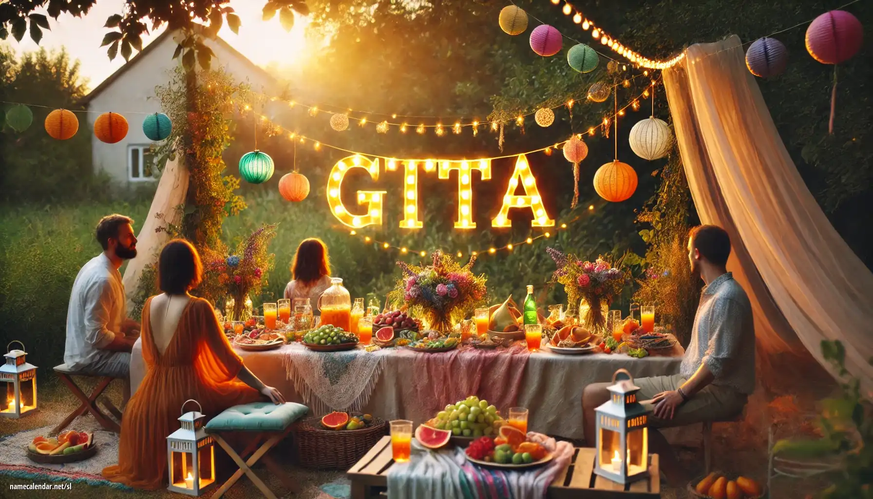 Praznovanje imendana in imena - Gita