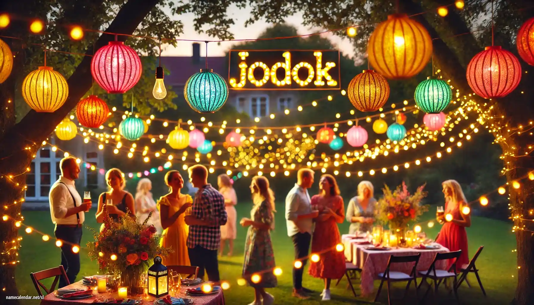 Praznovanje imendana in imena - Jodok