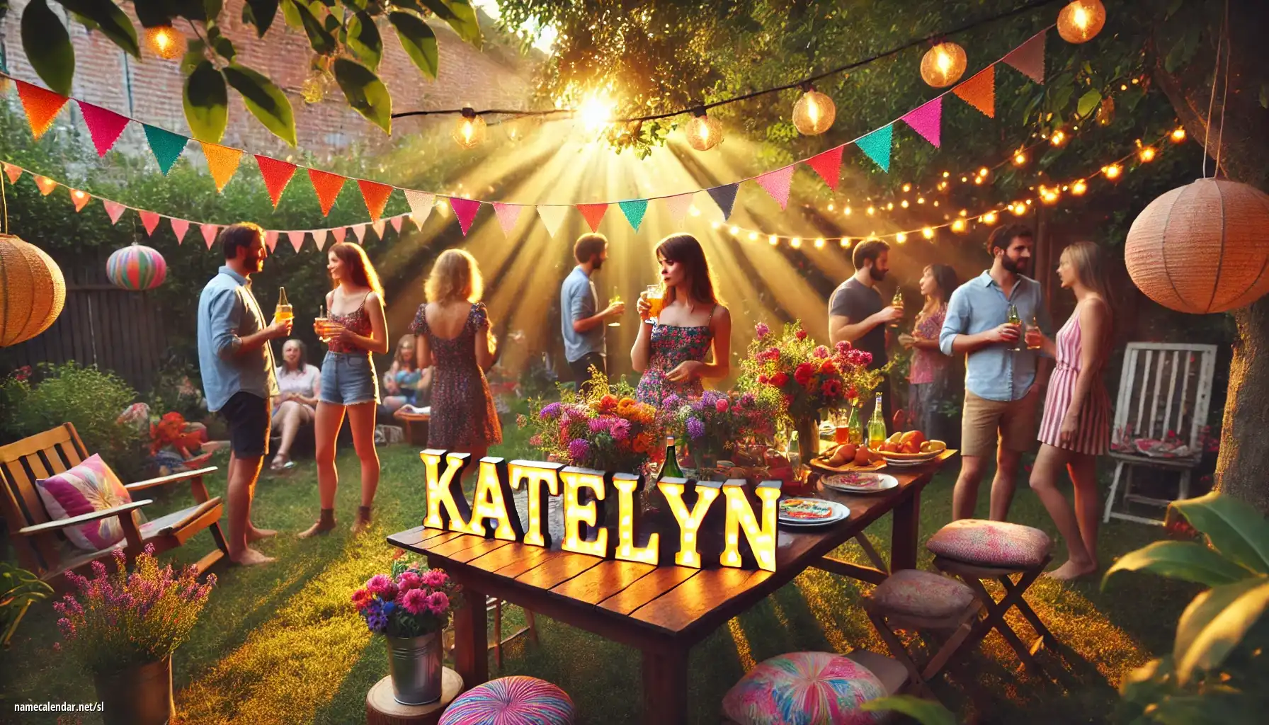 Praznovanje imendana in imena - Katelyn