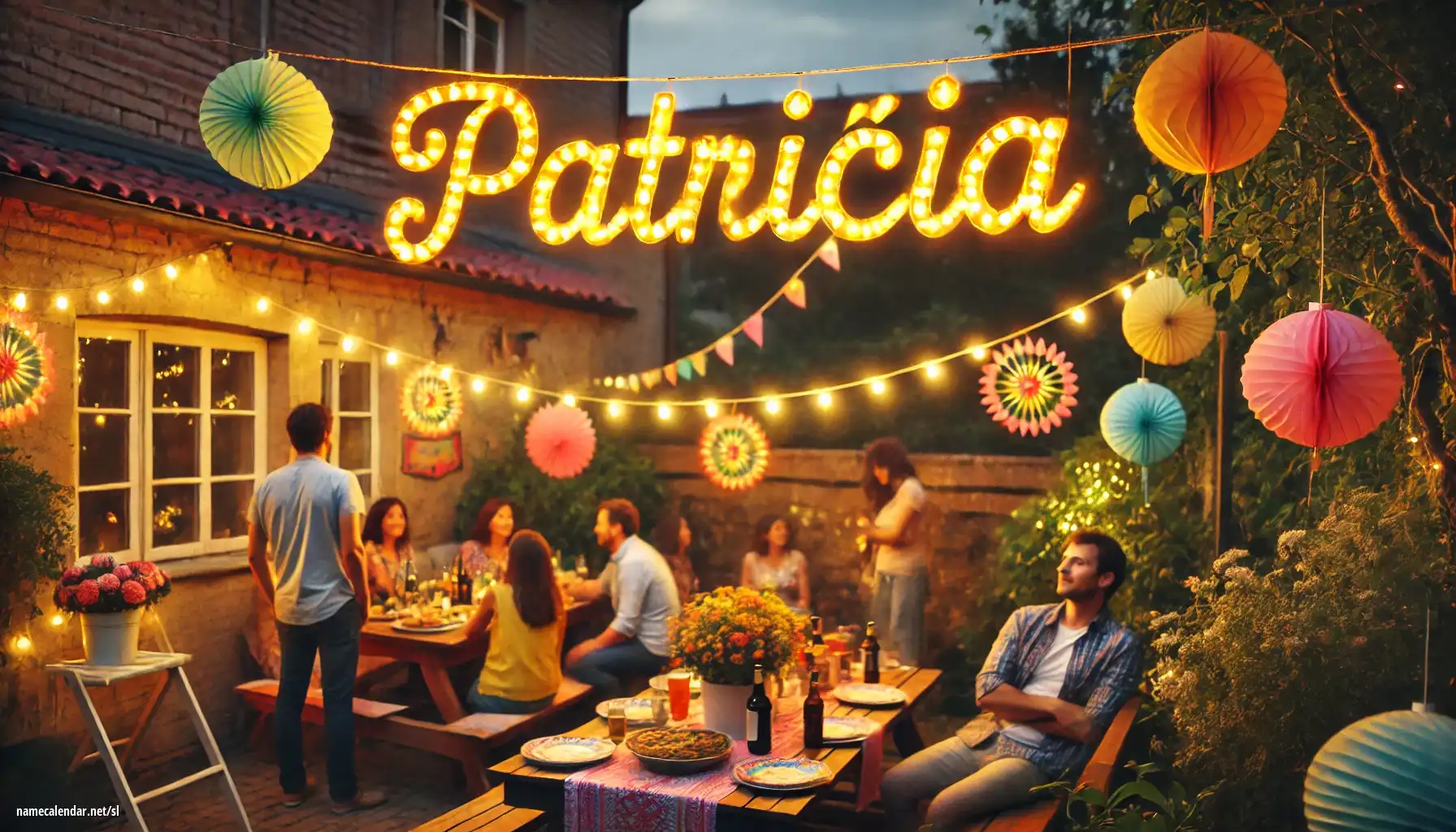 Praznovanje imendana in imena - Patrícia
