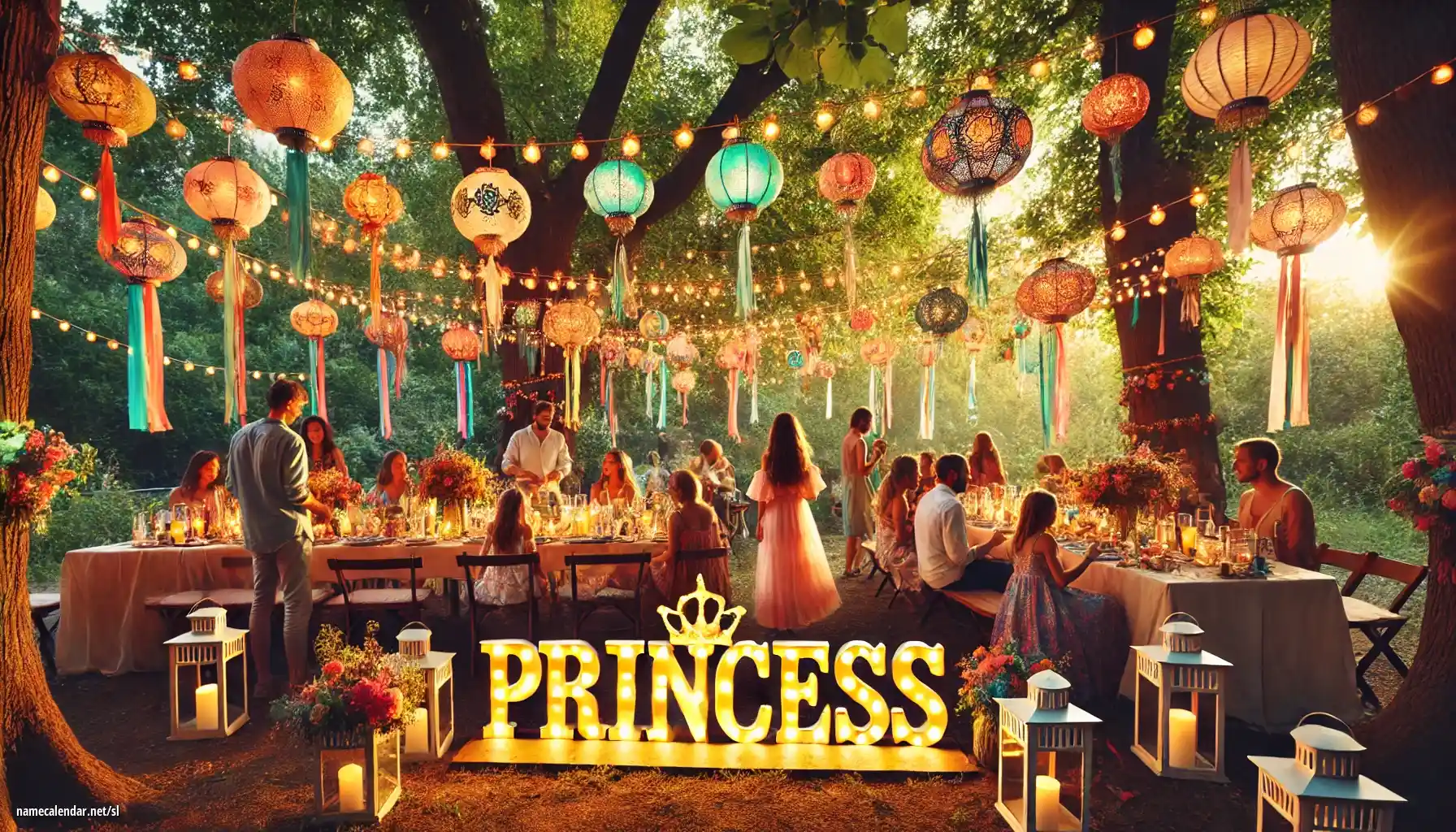 Praznovanje imendana in imena - Princess