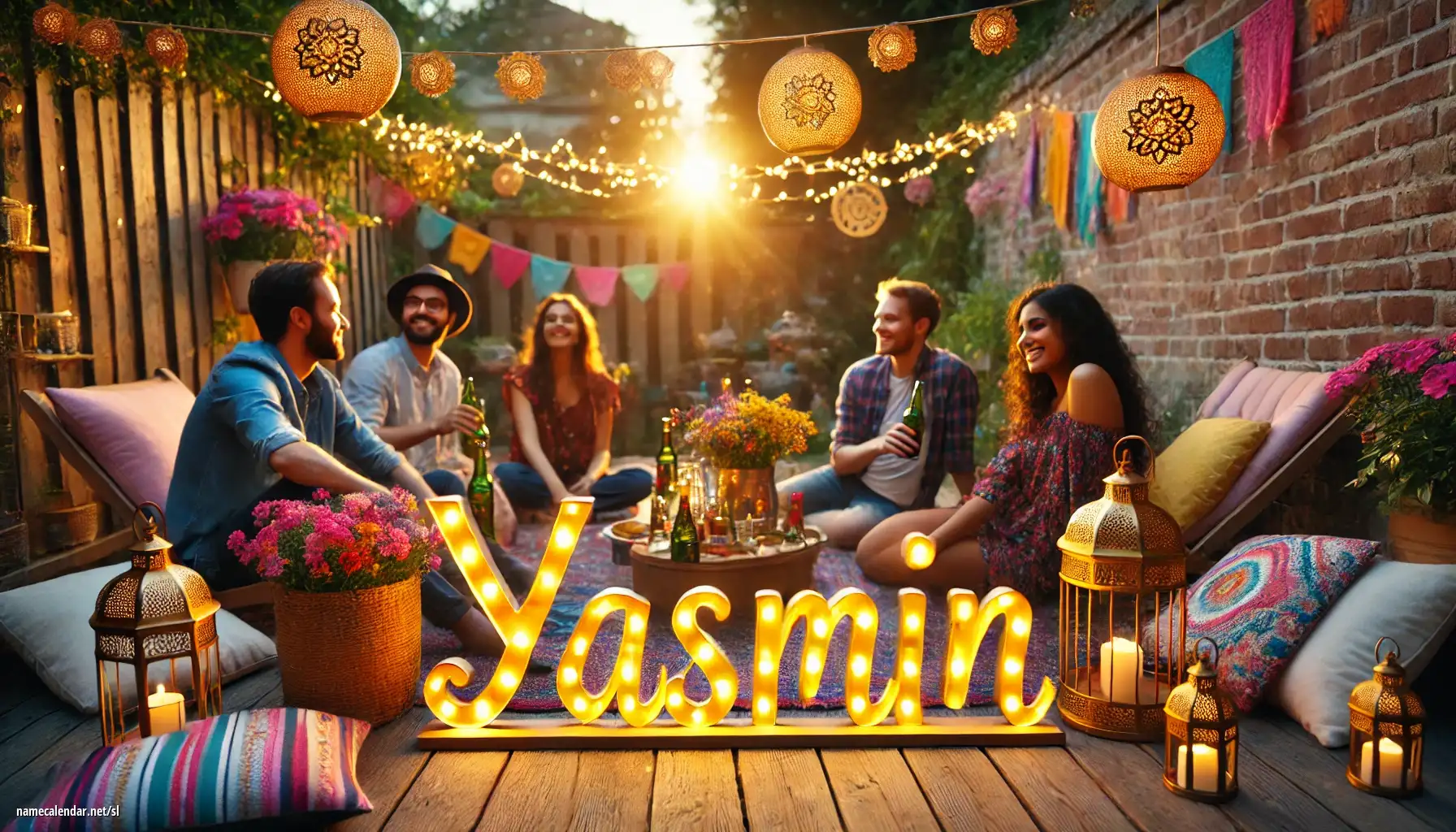 Praznovanje imendana in imena - Yasmin