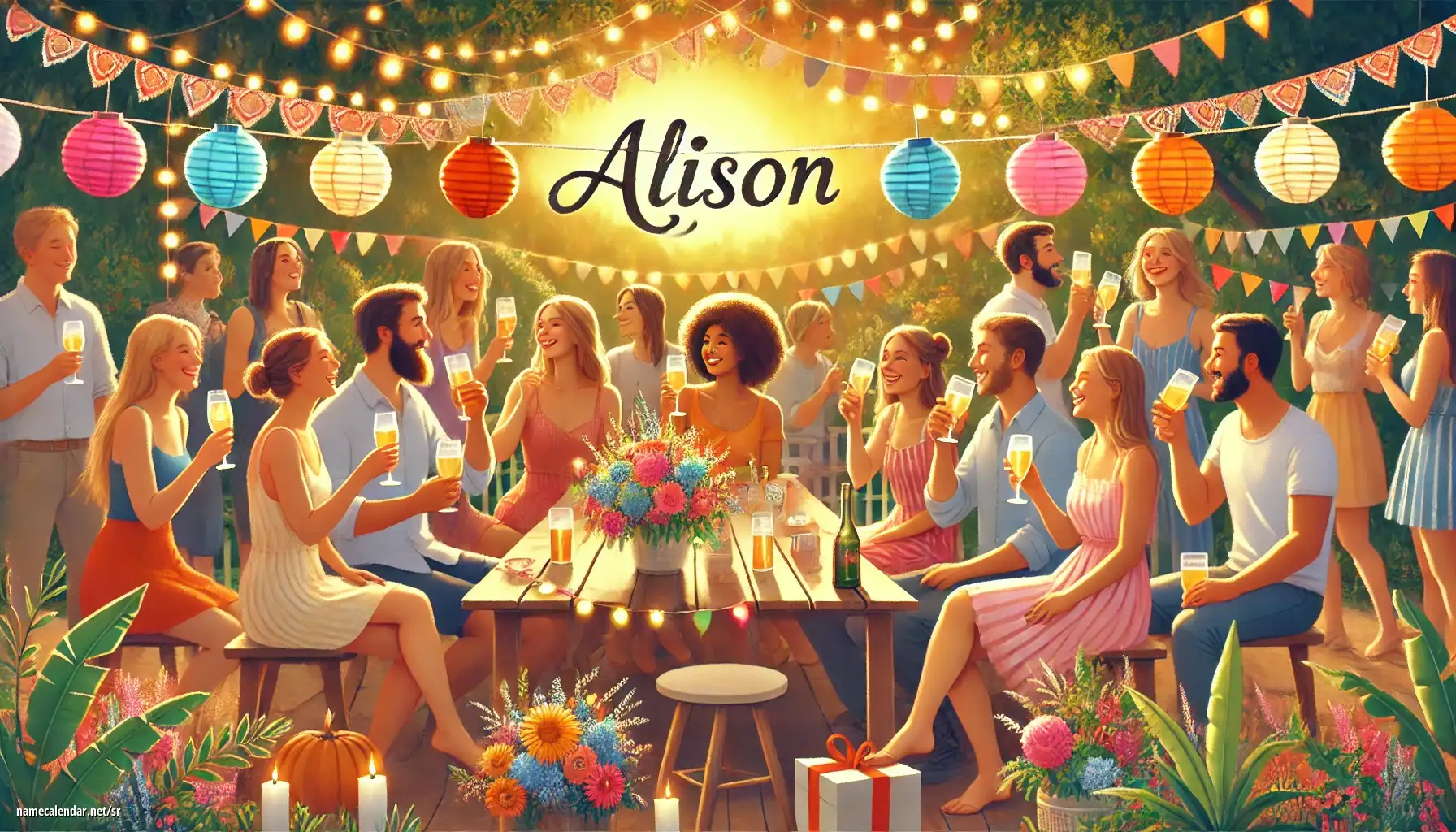 Прослава имендана и имена - Alison