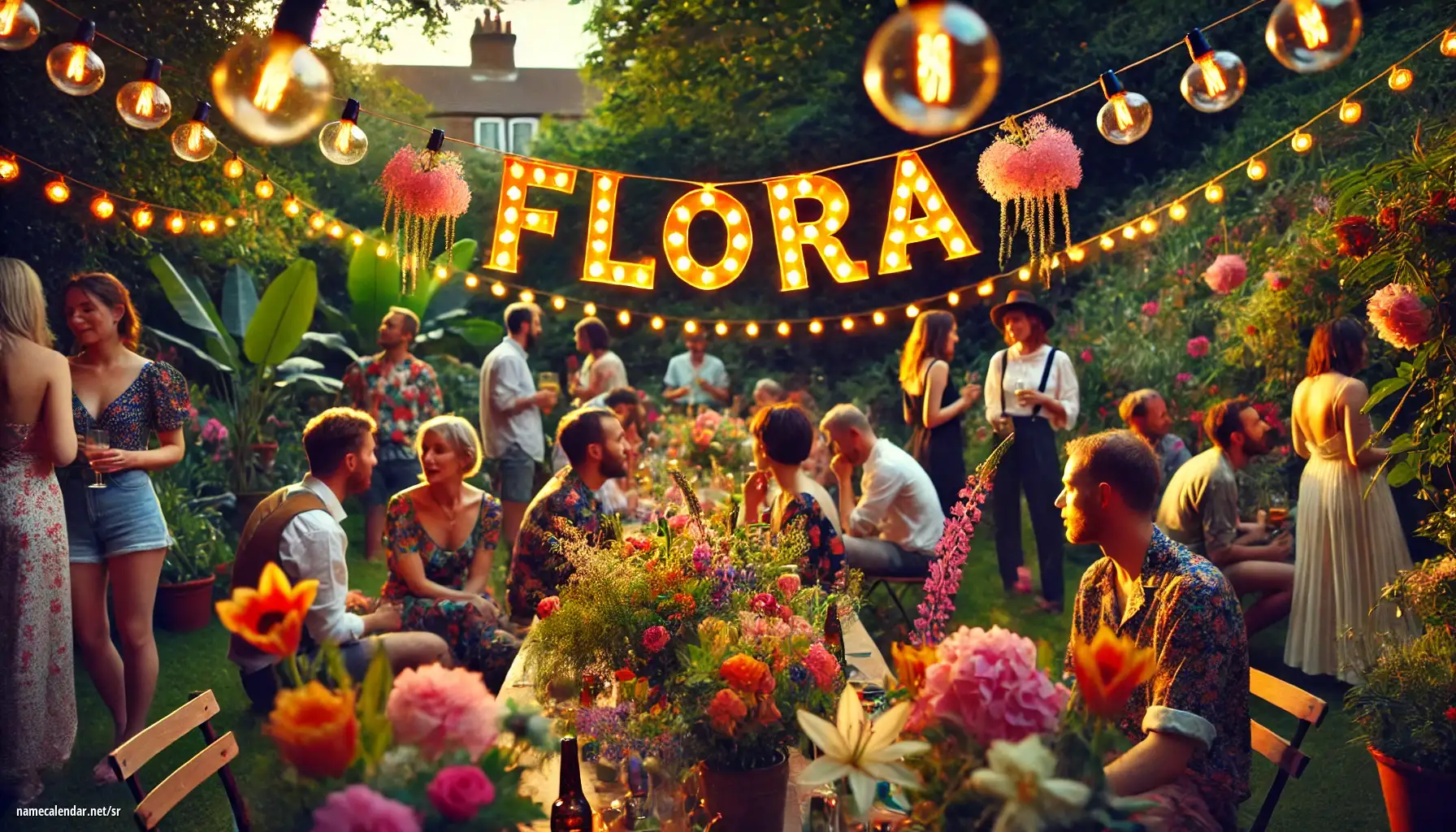 Прослава имендана и имена - Flóra