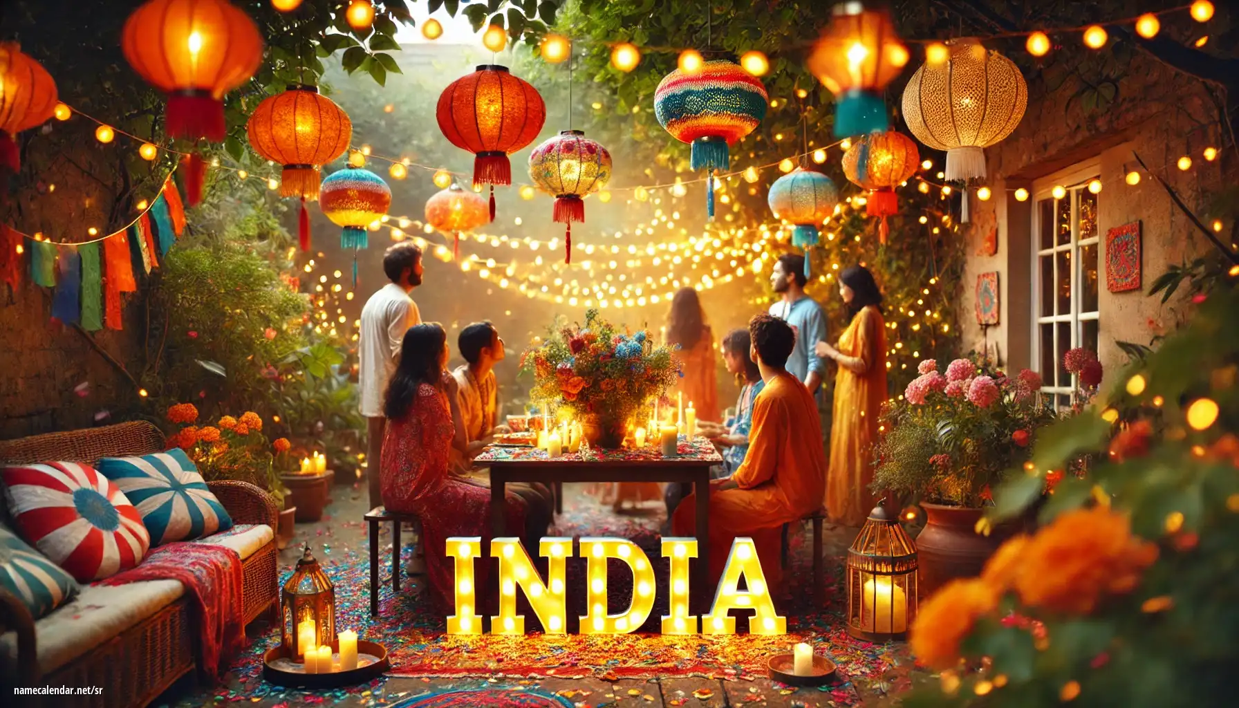 Прослава имендана и имена - India