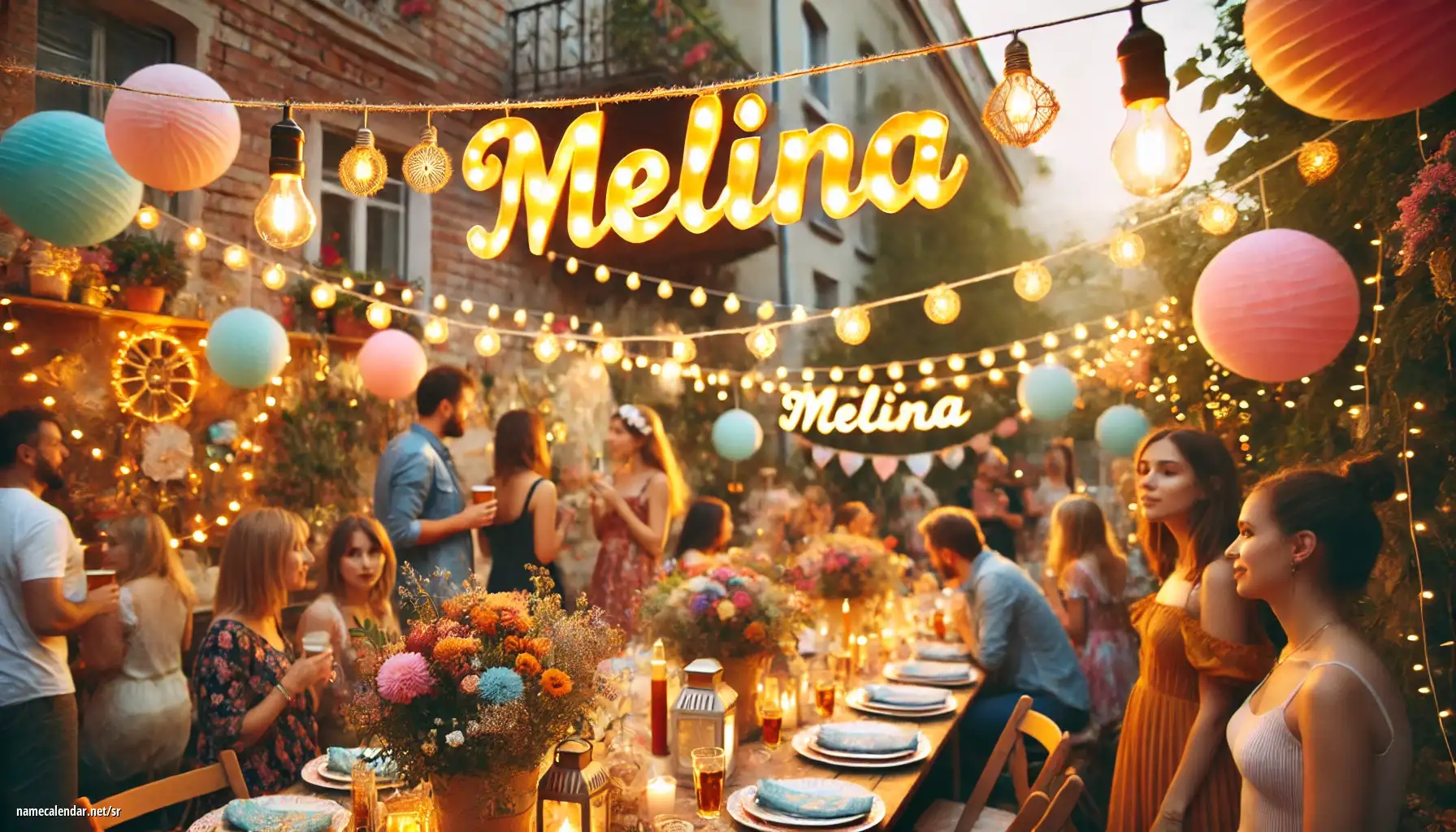 Прослава имендана и имена - Melina