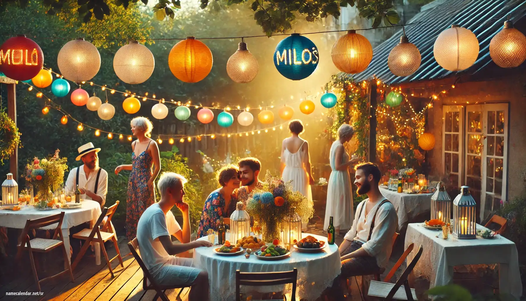 Прослава имендана и имена - Milos