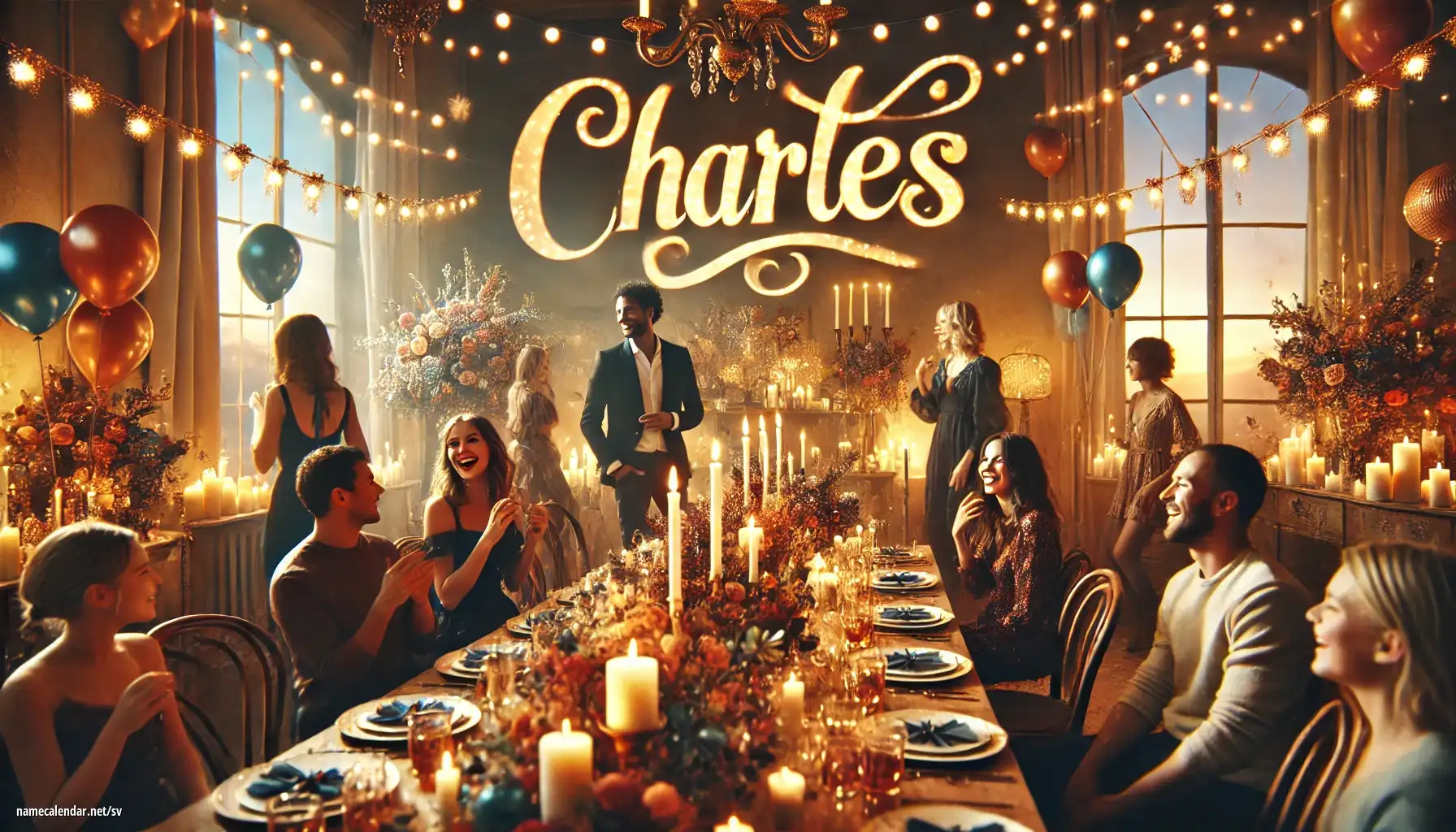 Firande av namnsdag och namn - Charles