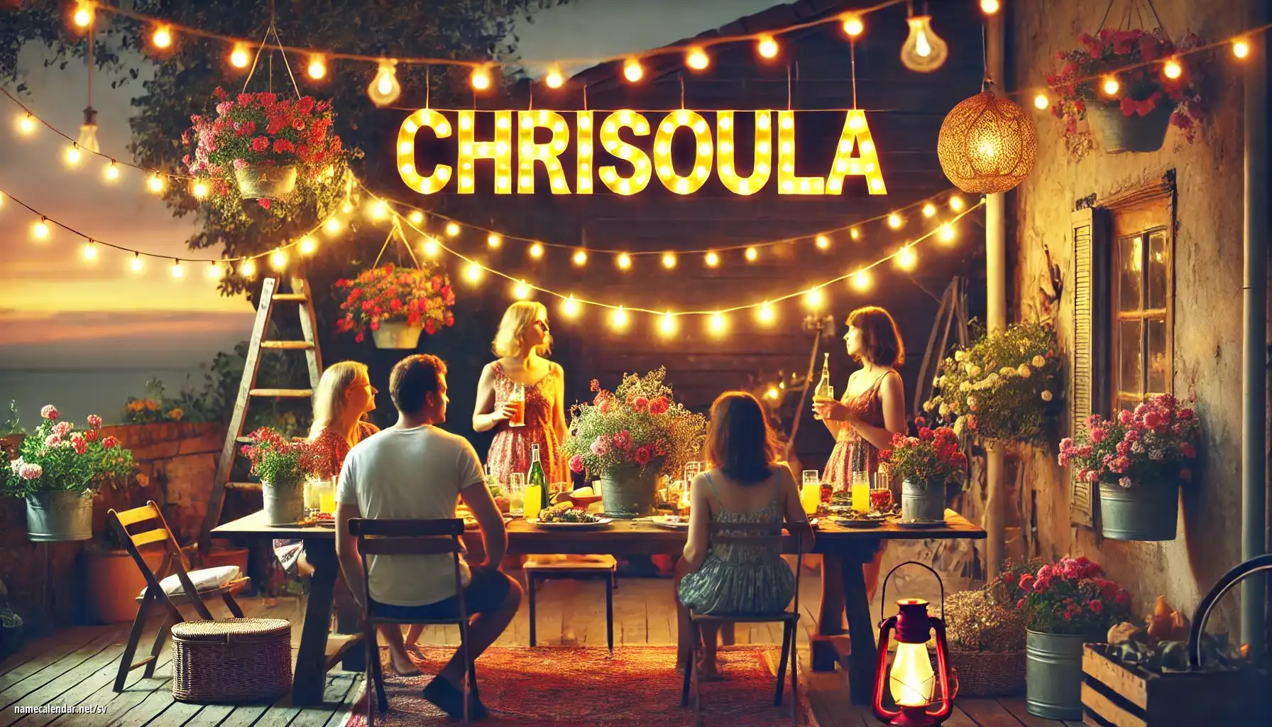 Firande av namnsdag och namn - Chrisoula