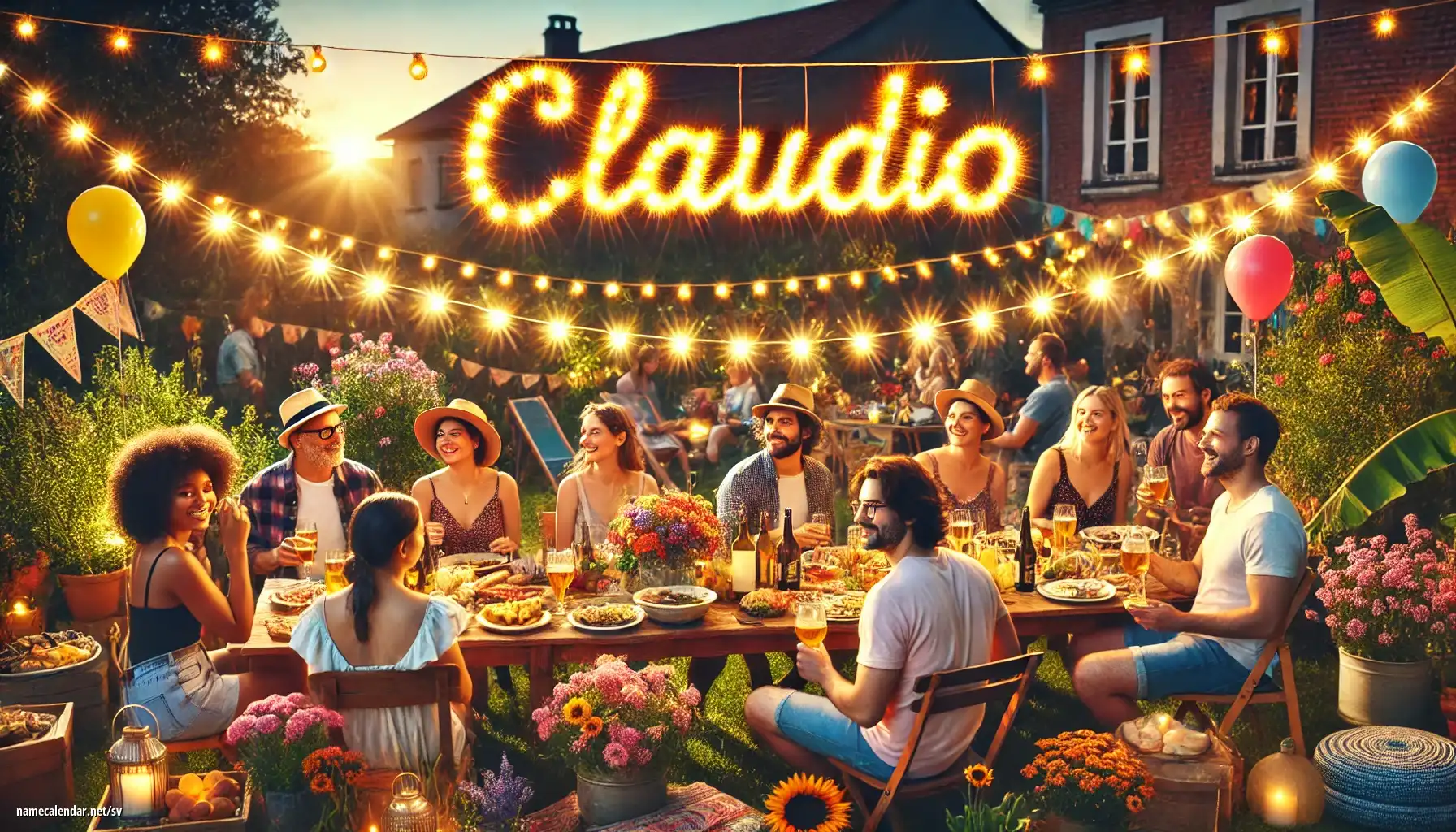 Firande av namnsdag och namn - Claudio