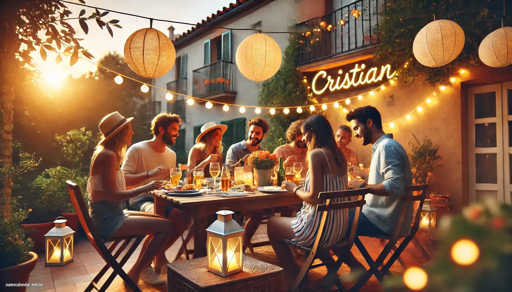 Firande av namnsdag och namn - Cristian