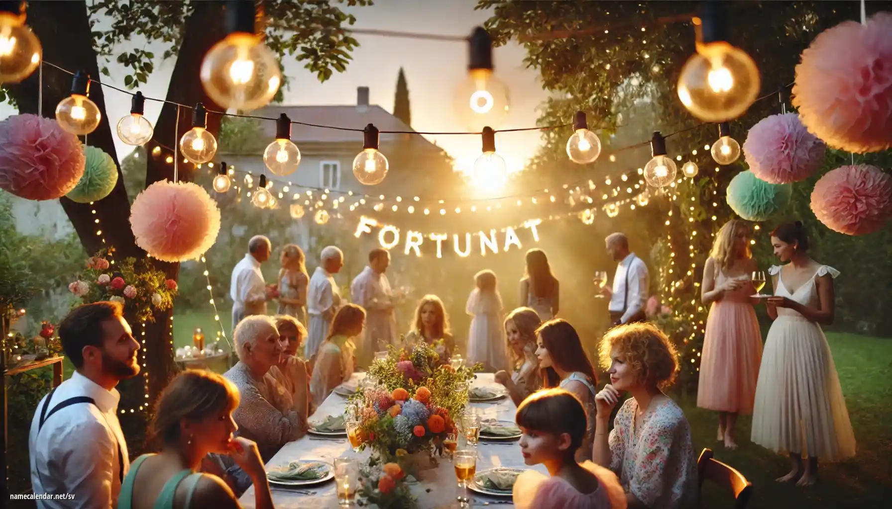 Firande av namnsdag och namn - Fortunat