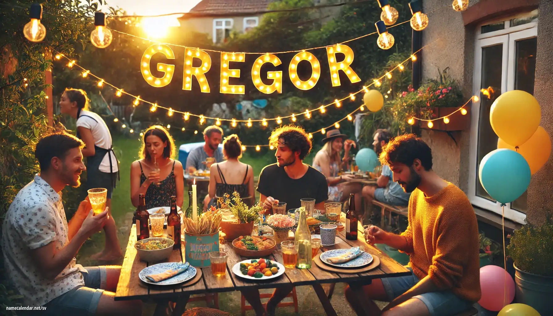 Firande av namnsdag och namn - Gregor