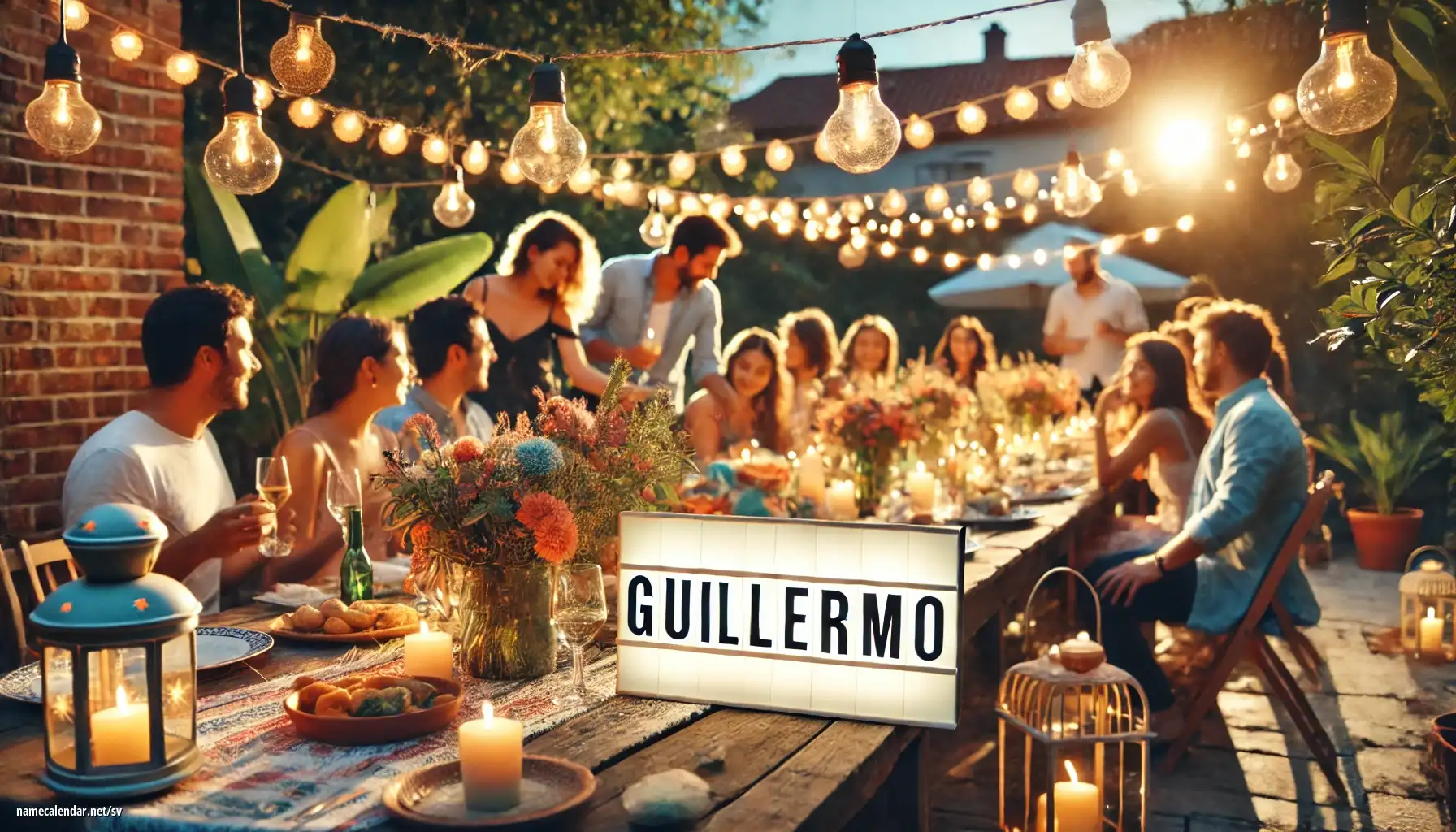 Firande av namnsdag och namn - Guillermo