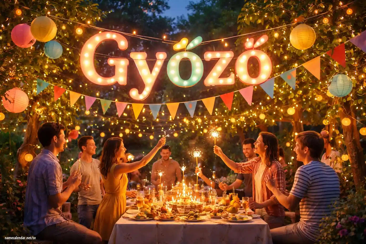 Firande av namnsdag och namn - Győző