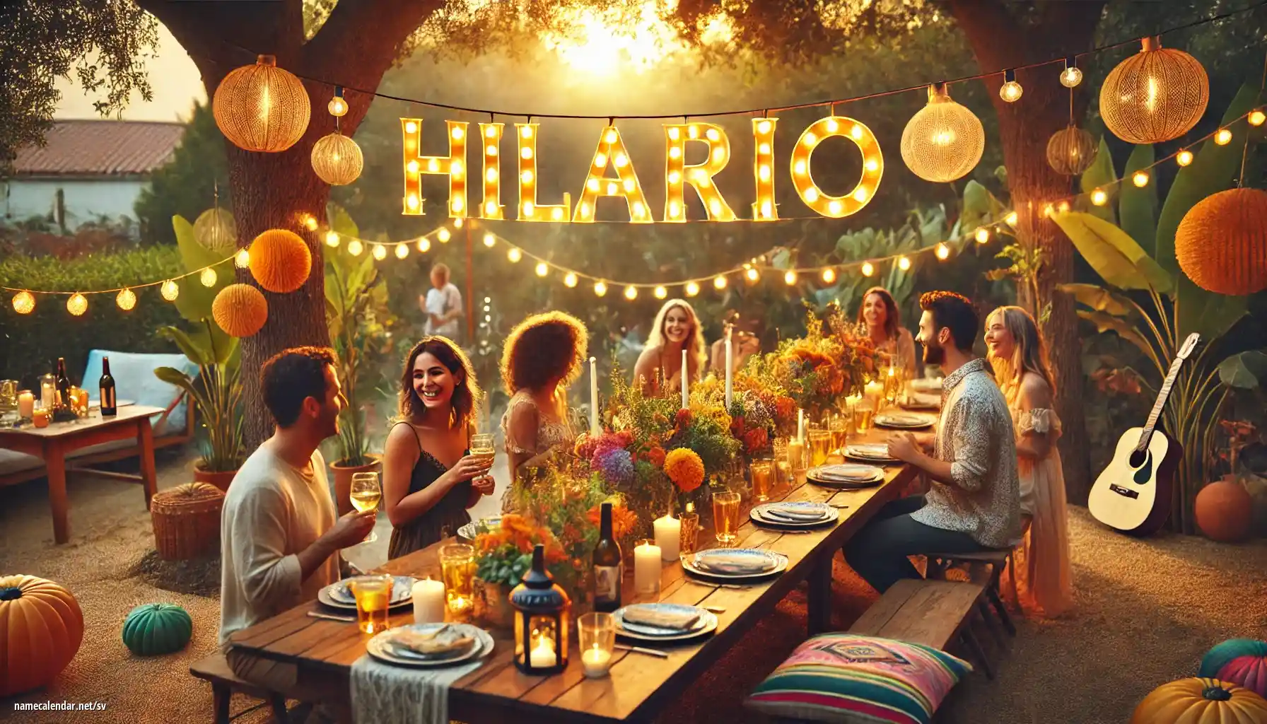 Firande av namnsdag och namn - Hilario