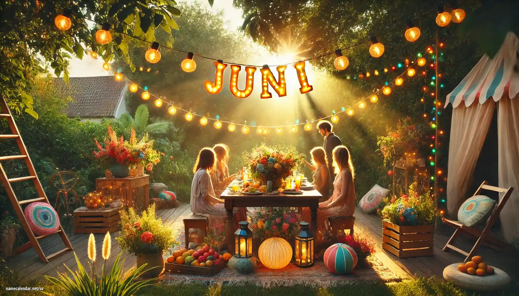 Firande av namnsdag och namn - Juni