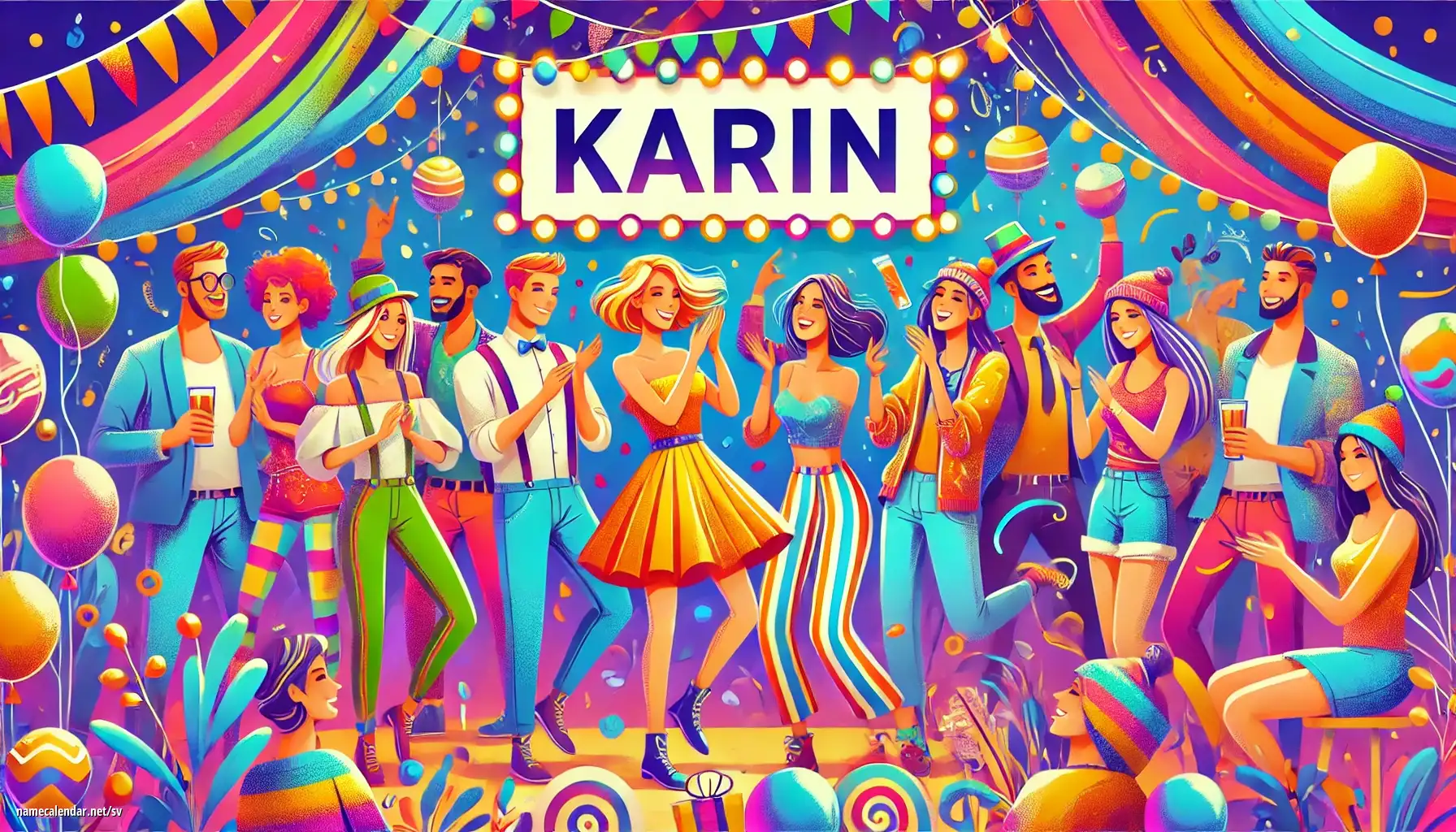 Firande av namnsdag och namn - Karin