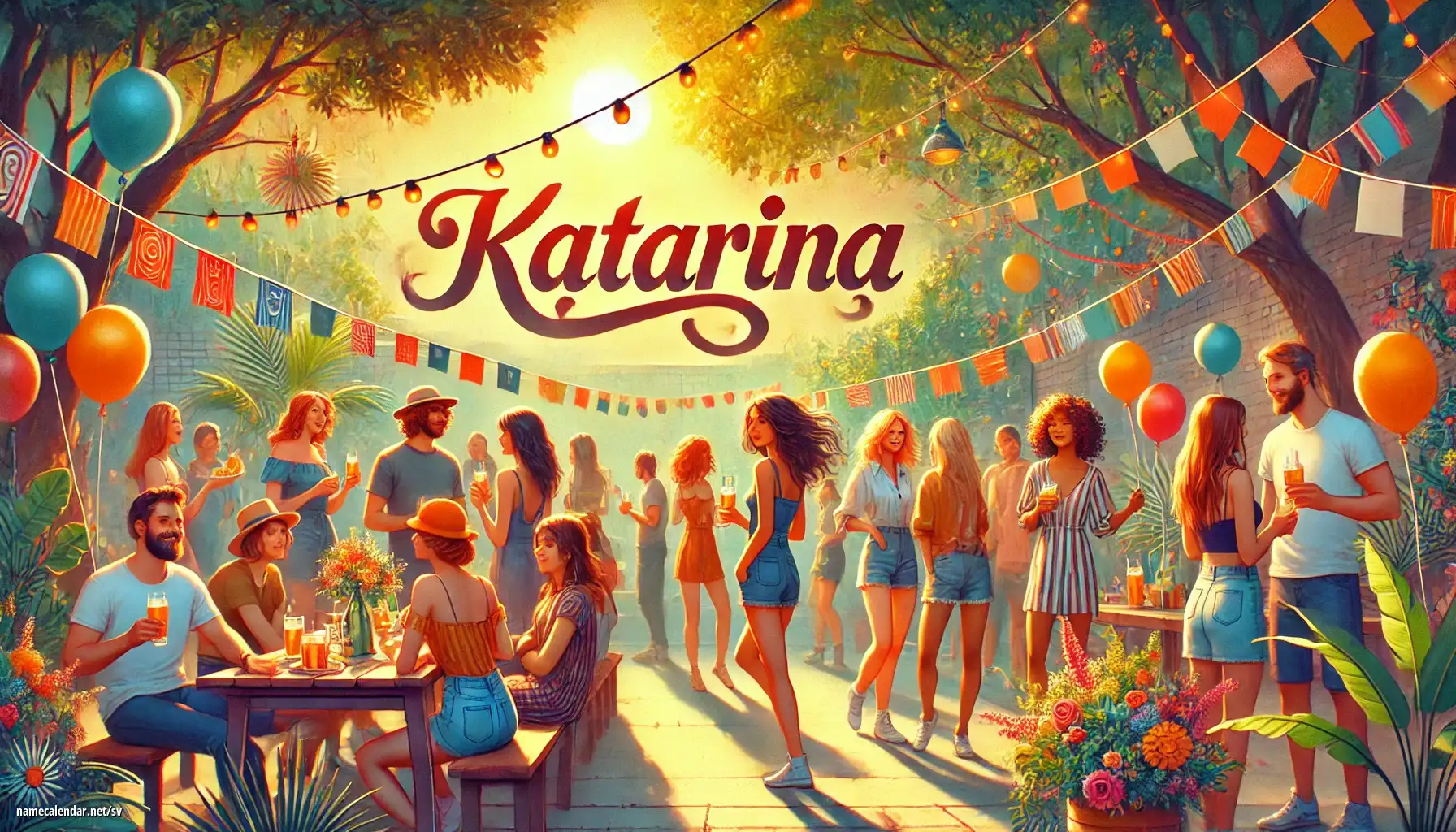 Firande av namnsdag och namn - Katarína