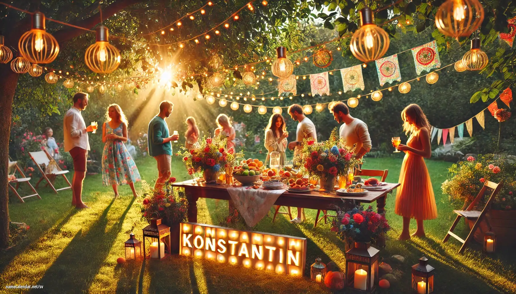 Firande av namnsdag och namn - Konstantin