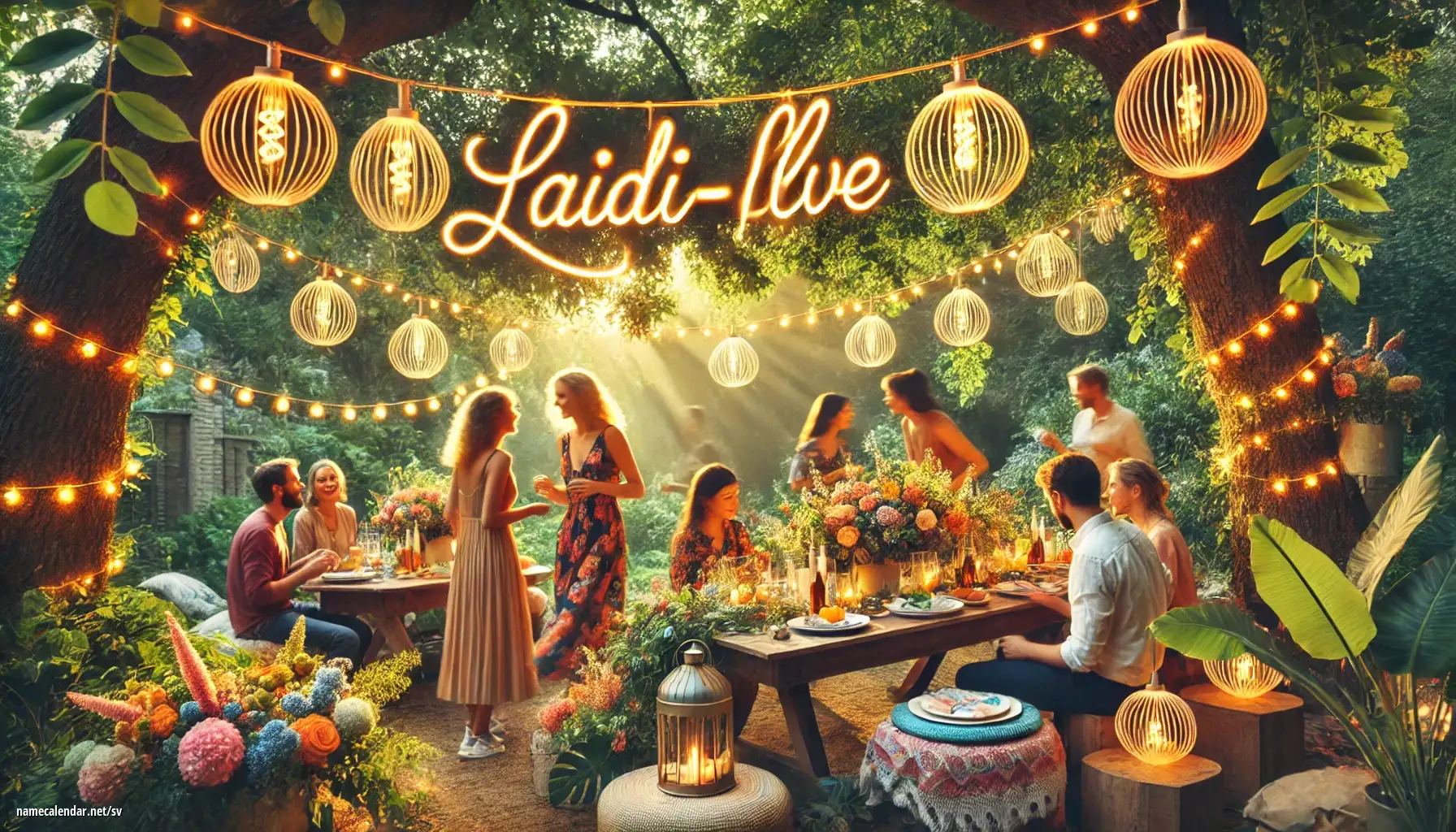 Firande av namnsdag och namn - Laidi-Ilve