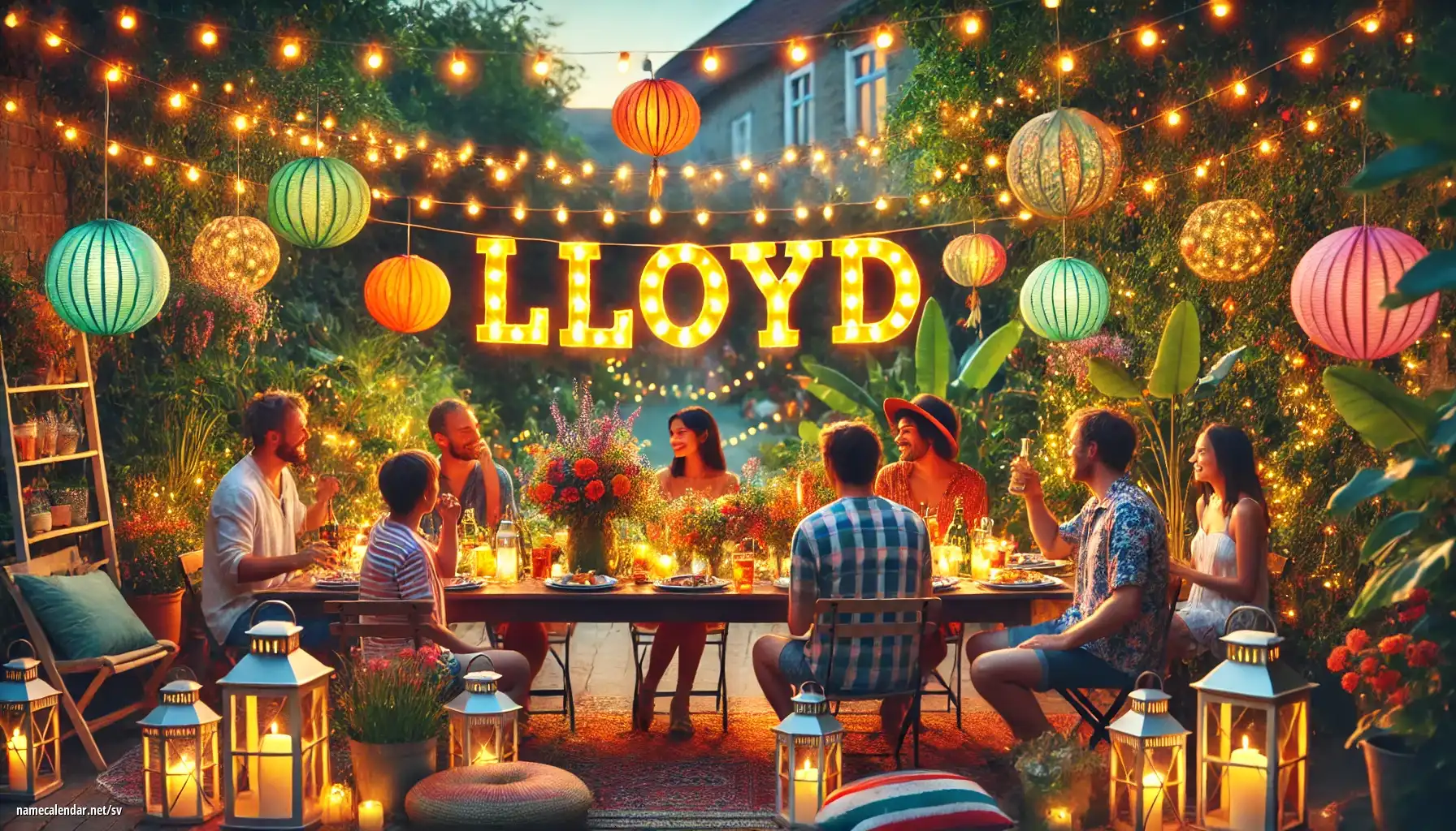 Firande av namnsdag och namn - Lloyd