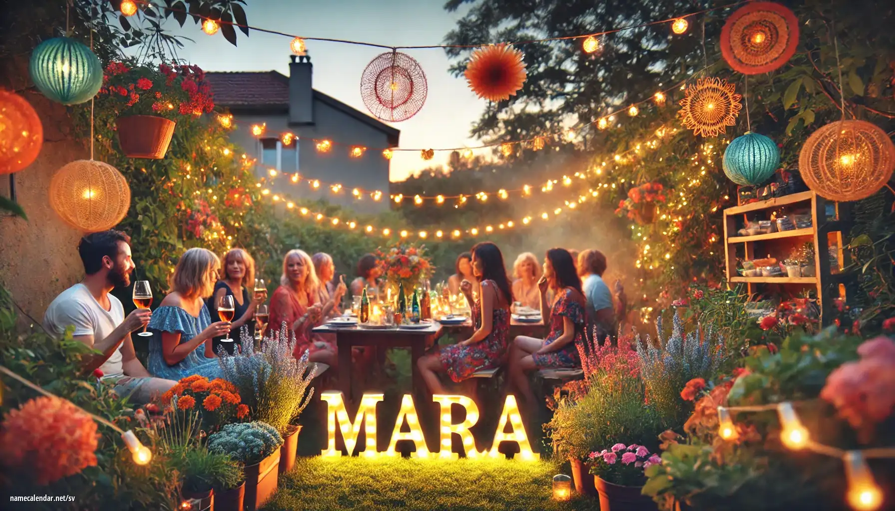 Firande av namnsdag och namn - Mara