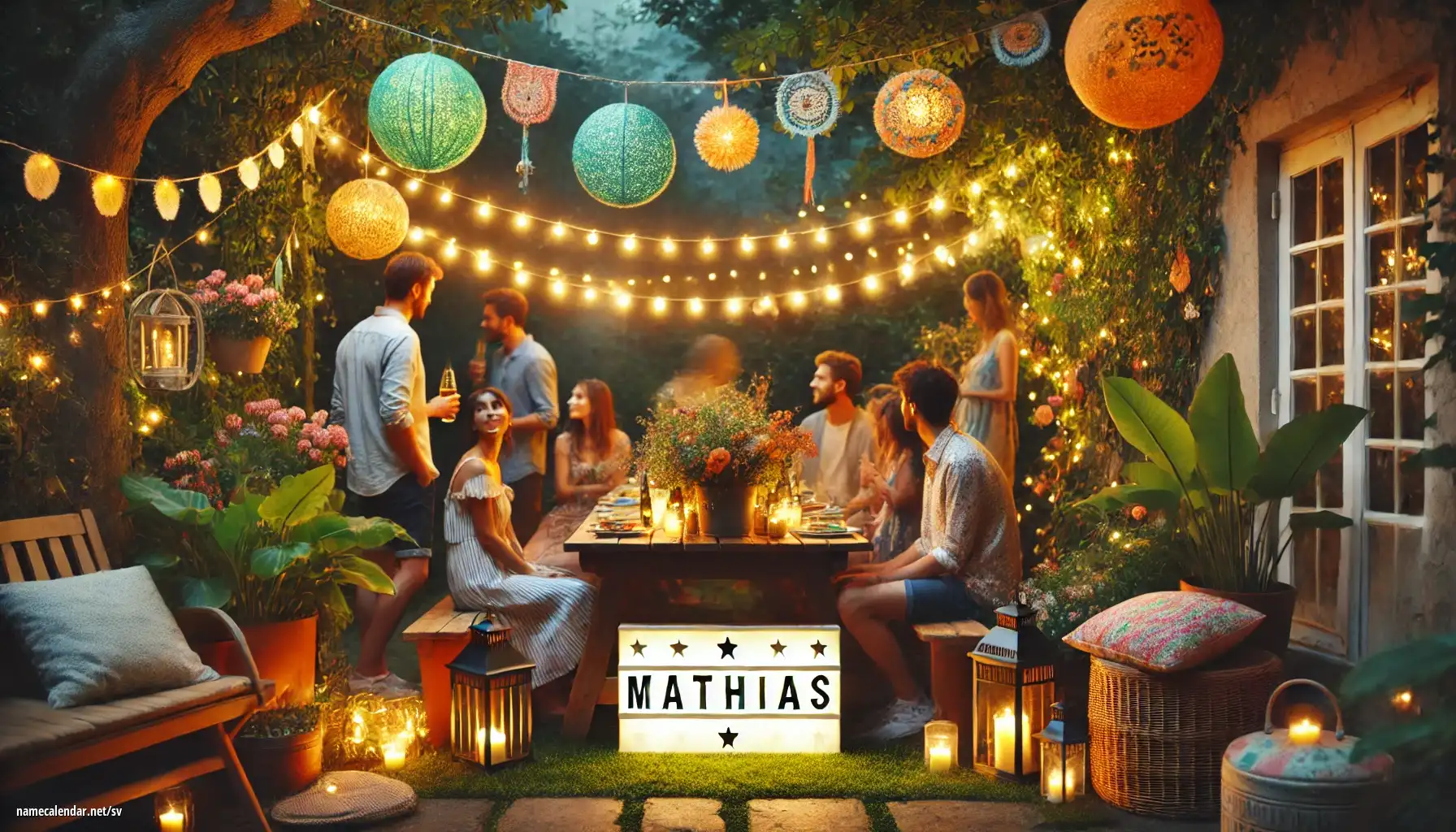 Firande av namnsdag och namn - Mathias