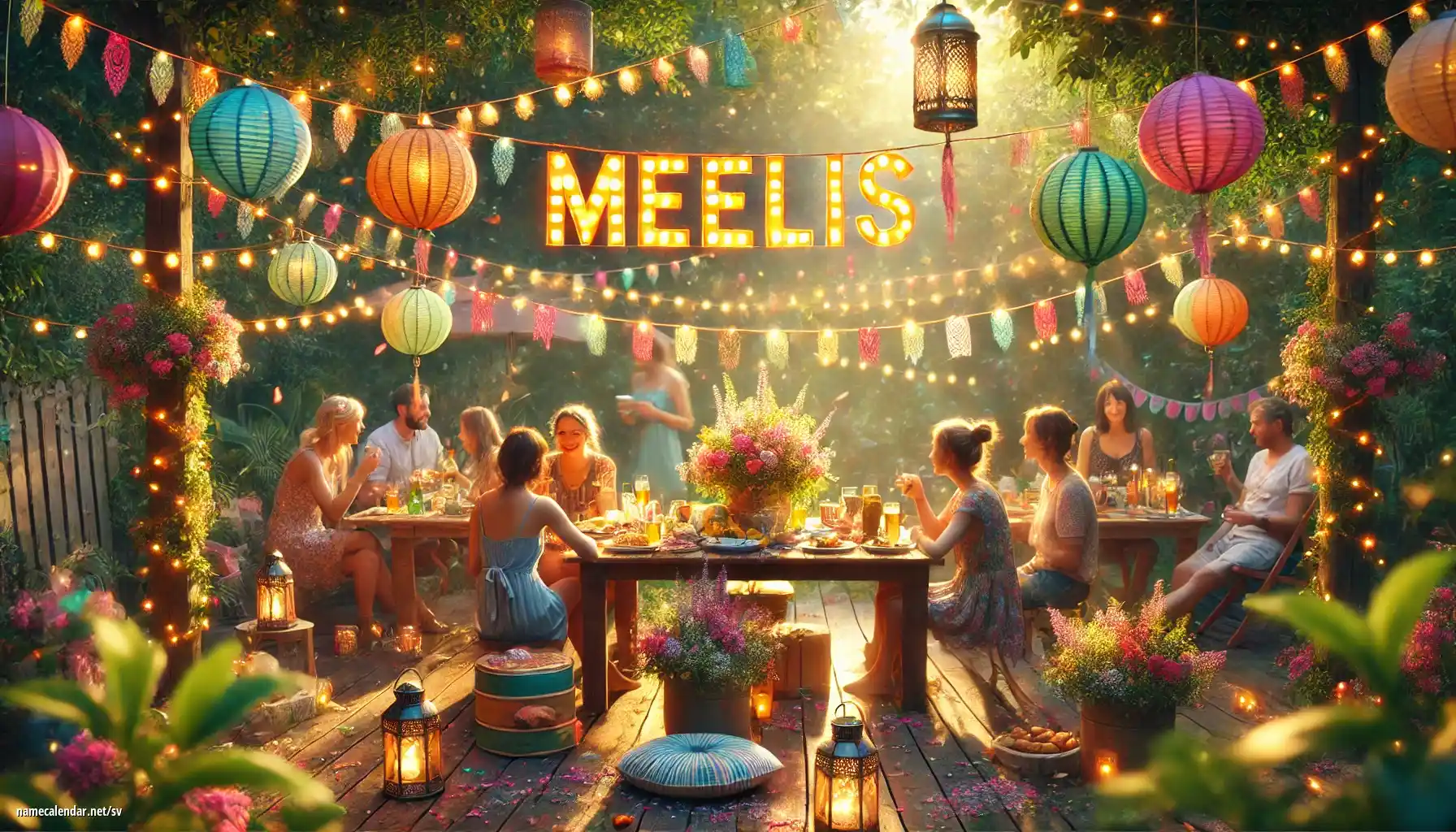 Firande av namnsdag och namn - Meelis