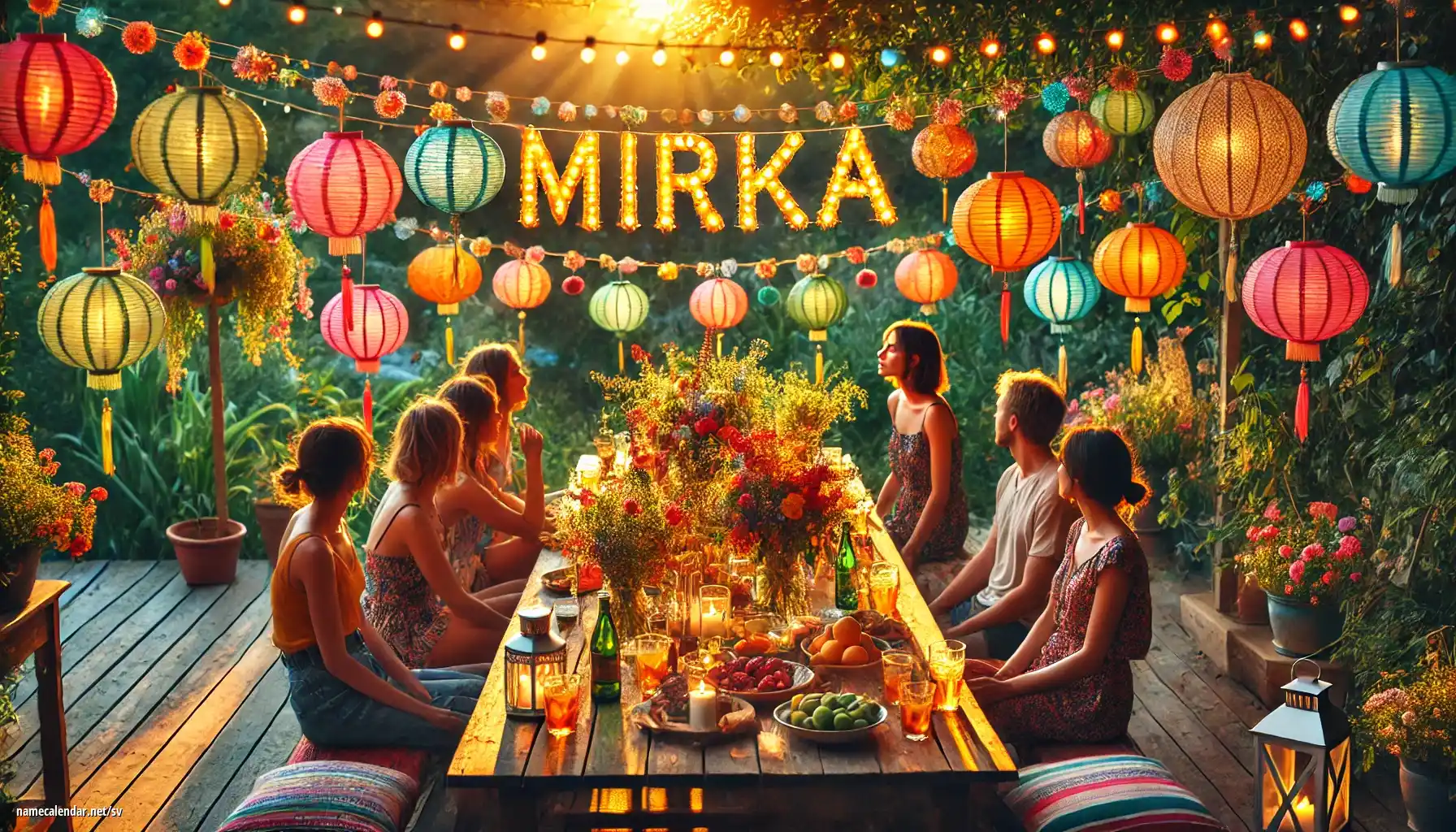 Firande av namnsdag och namn - Mirka