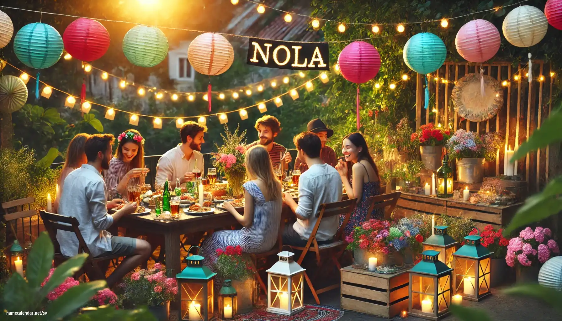 Firande av namnsdag och namn - Nola