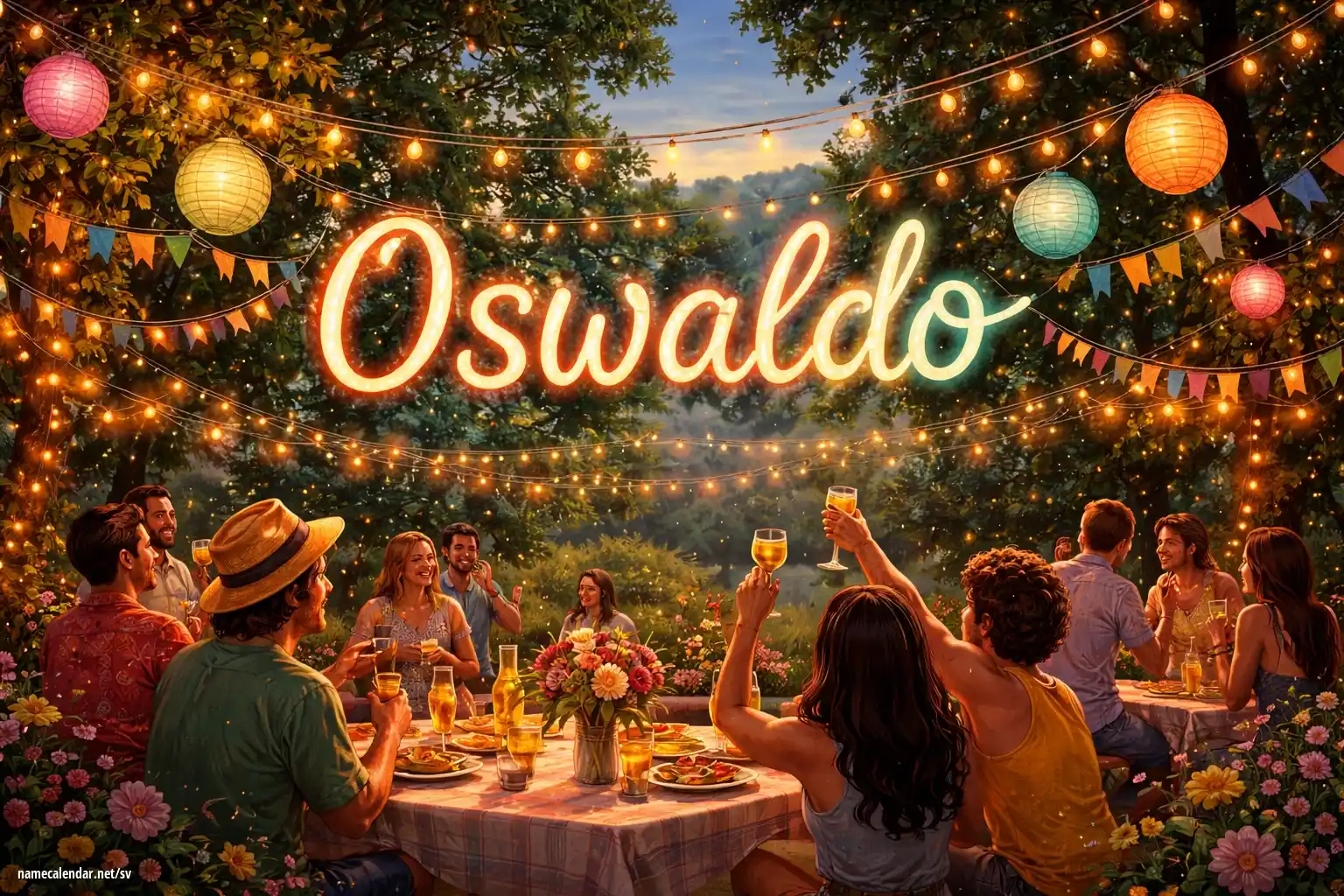 Firande av namnsdag och namn - Oswaldo