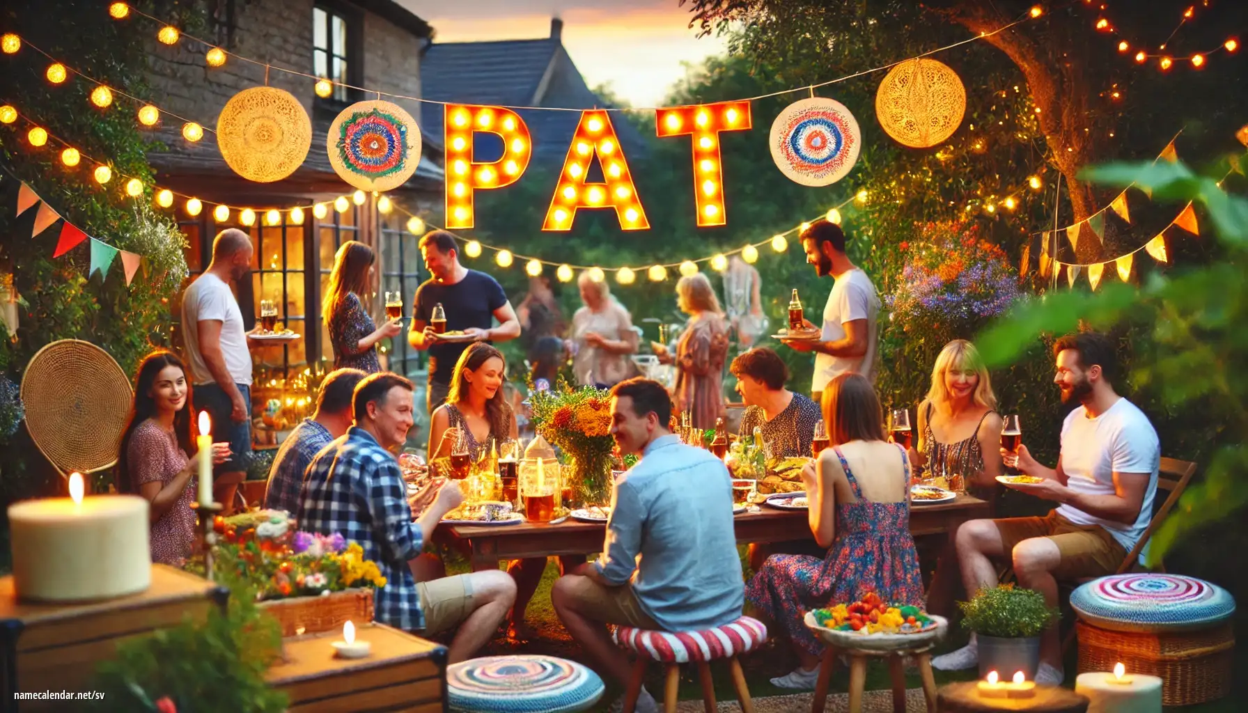 Firande av namnsdag och namn - Pat