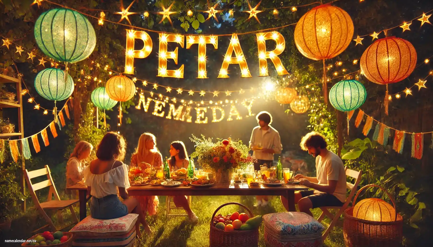 Firande av namnsdag och namn - Petar