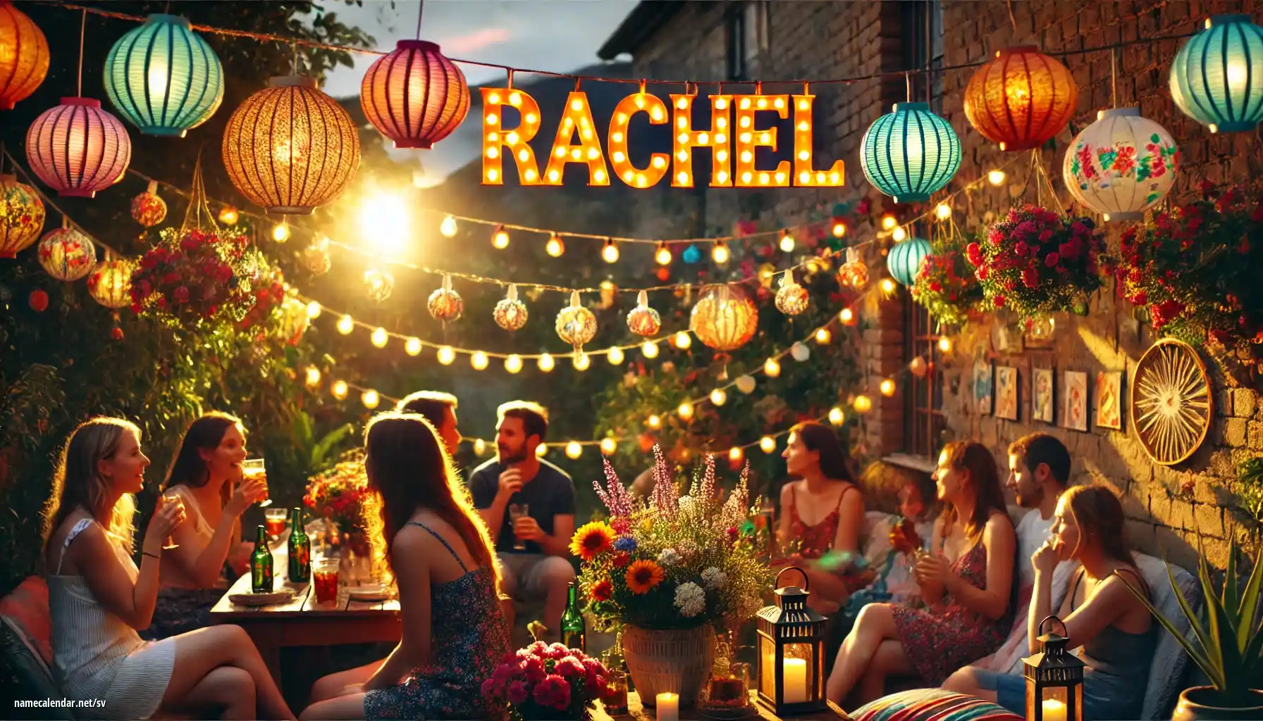 Firande av namnsdag och namn - Rachel