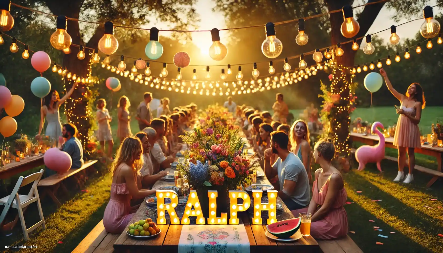 Firande av namnsdag och namn - Ralph