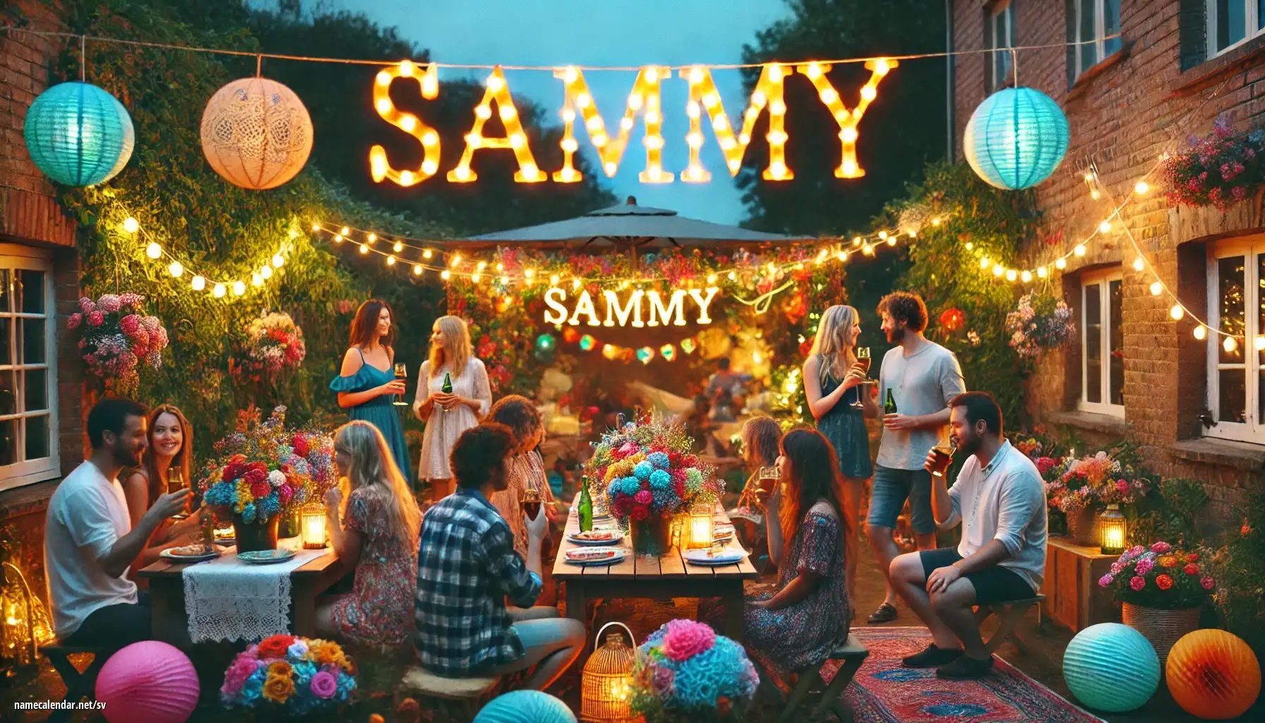 Firande av namnsdag och namn - Sammy