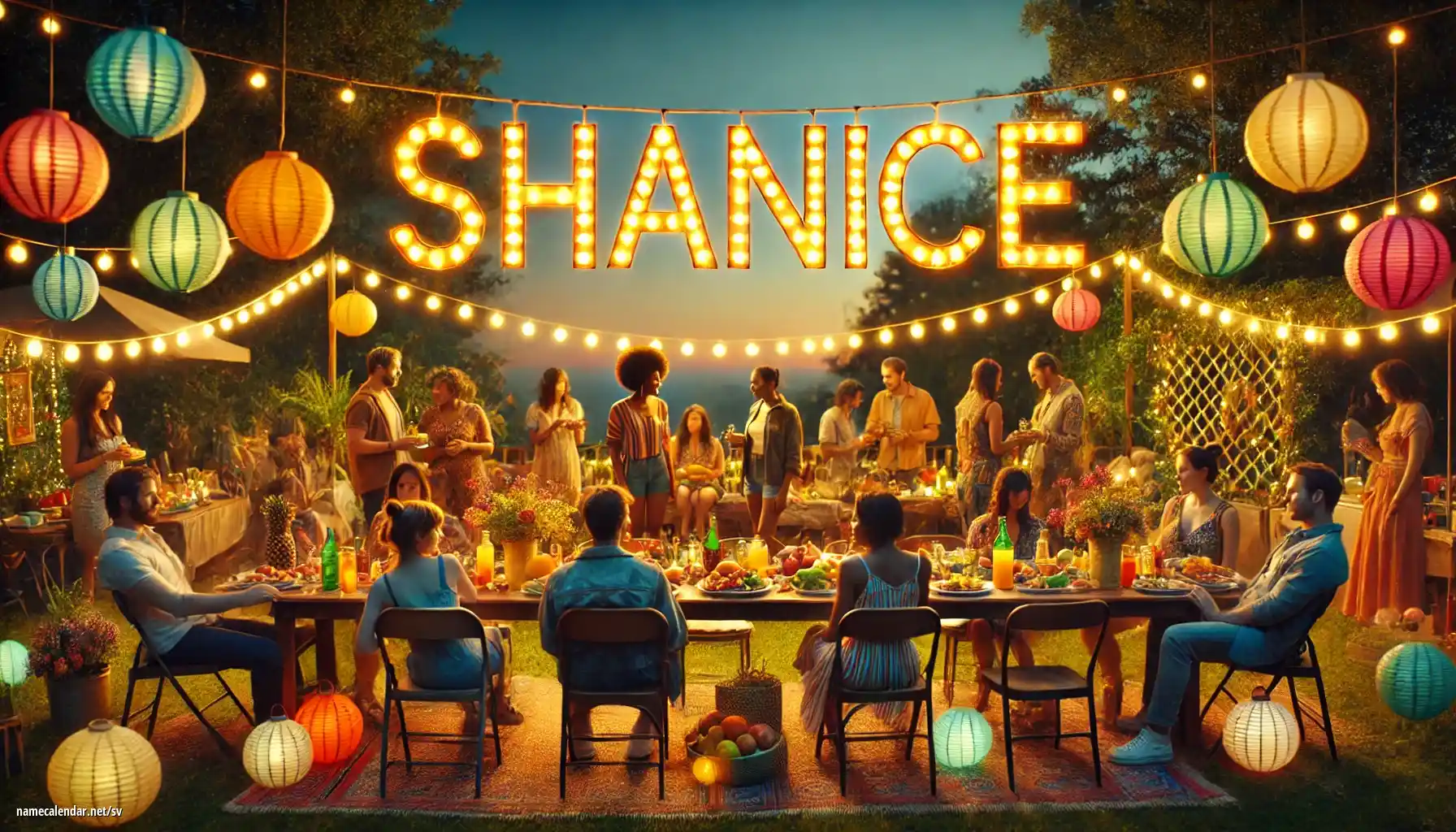 Firande av namnsdag och namn - Shanice