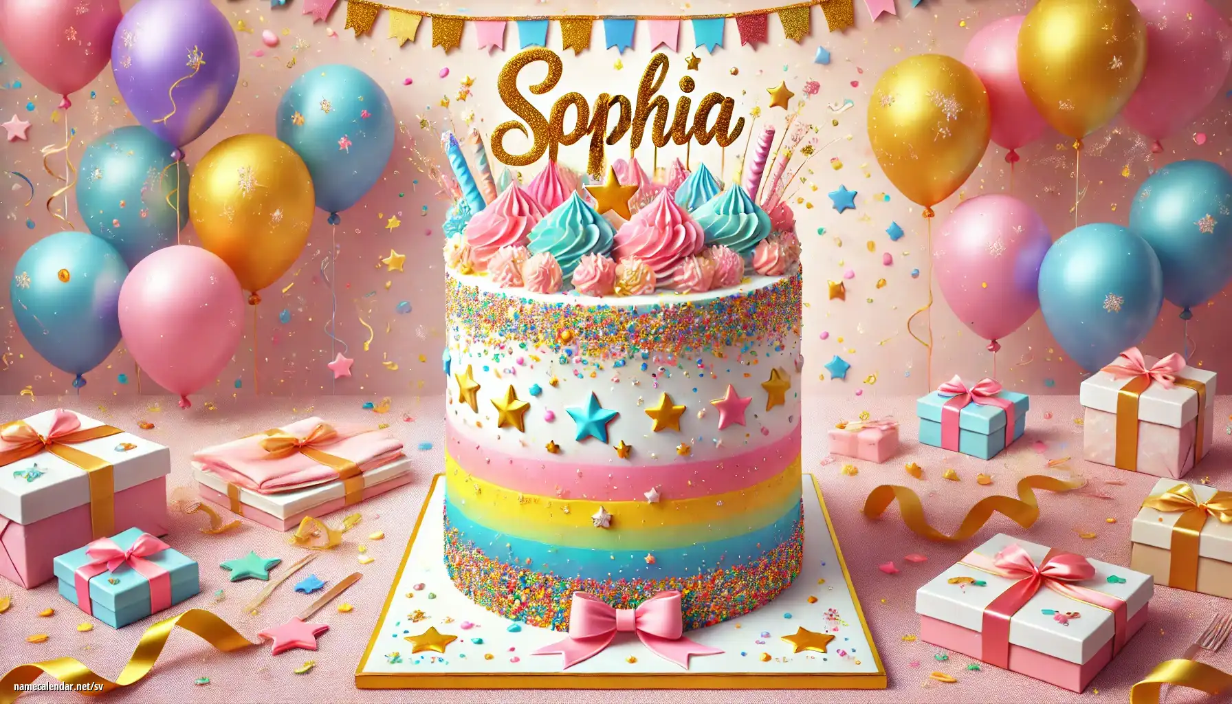 Firande av namnsdag och namn - Sophia