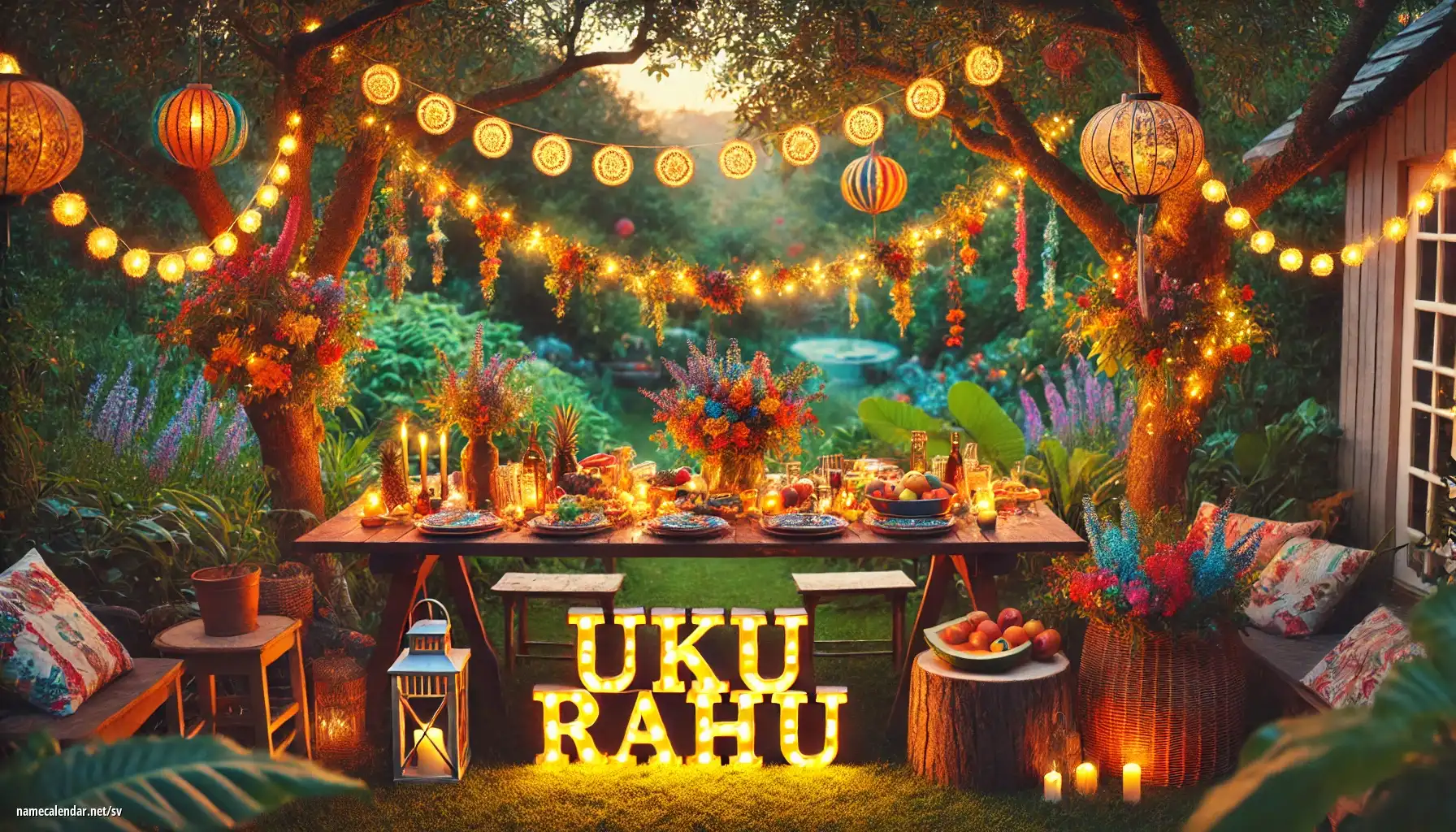 Firande av namnsdag och namn - Uku Rahu