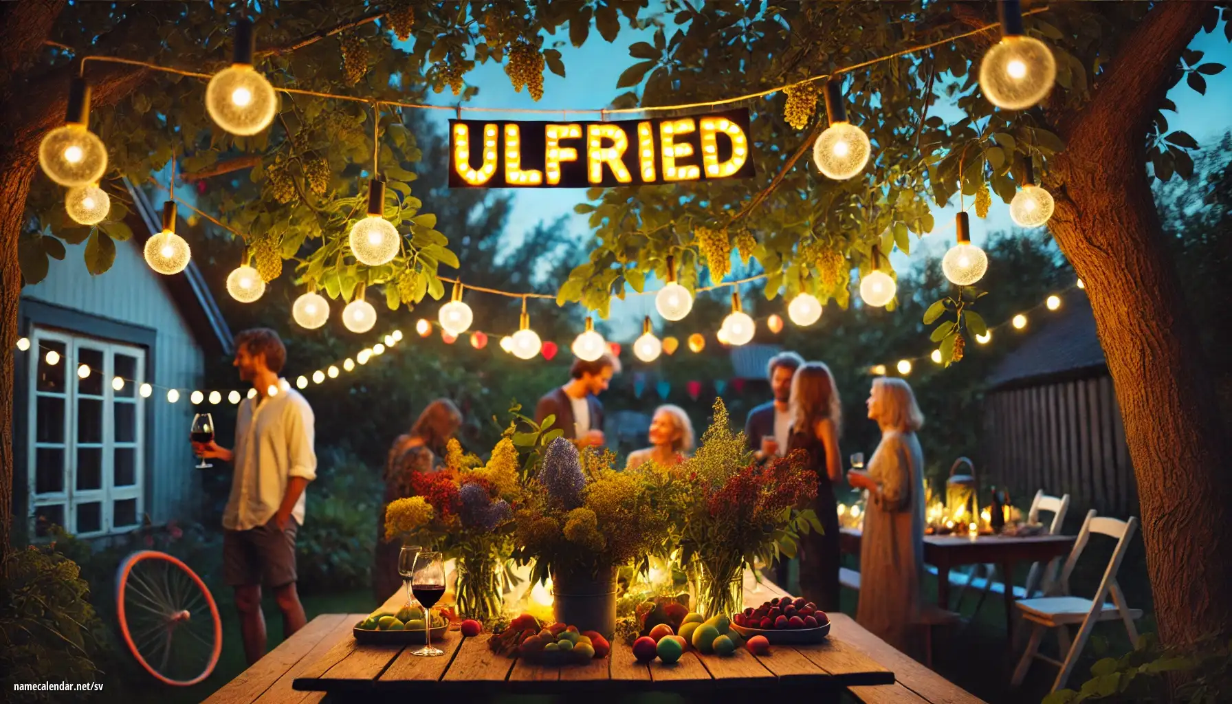 Firande av namnsdag och namn - Ulfried