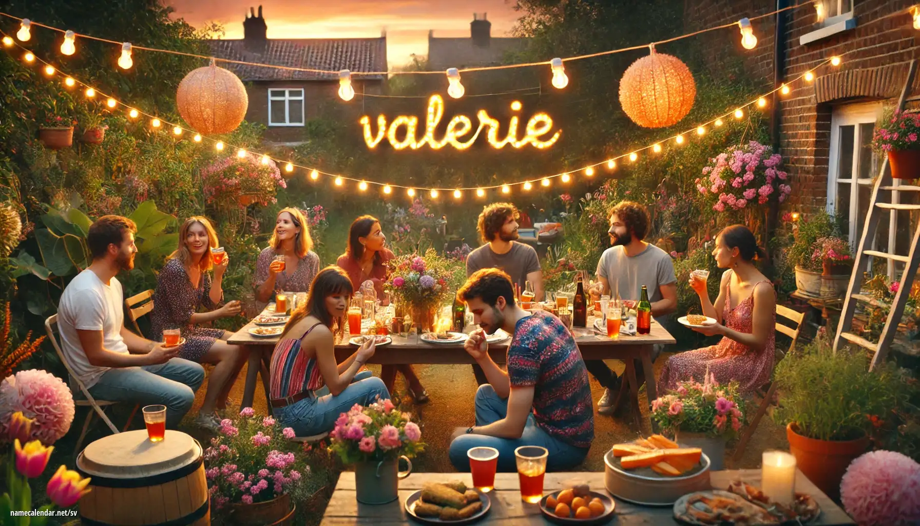 Firande av namnsdag och namn - Valérie