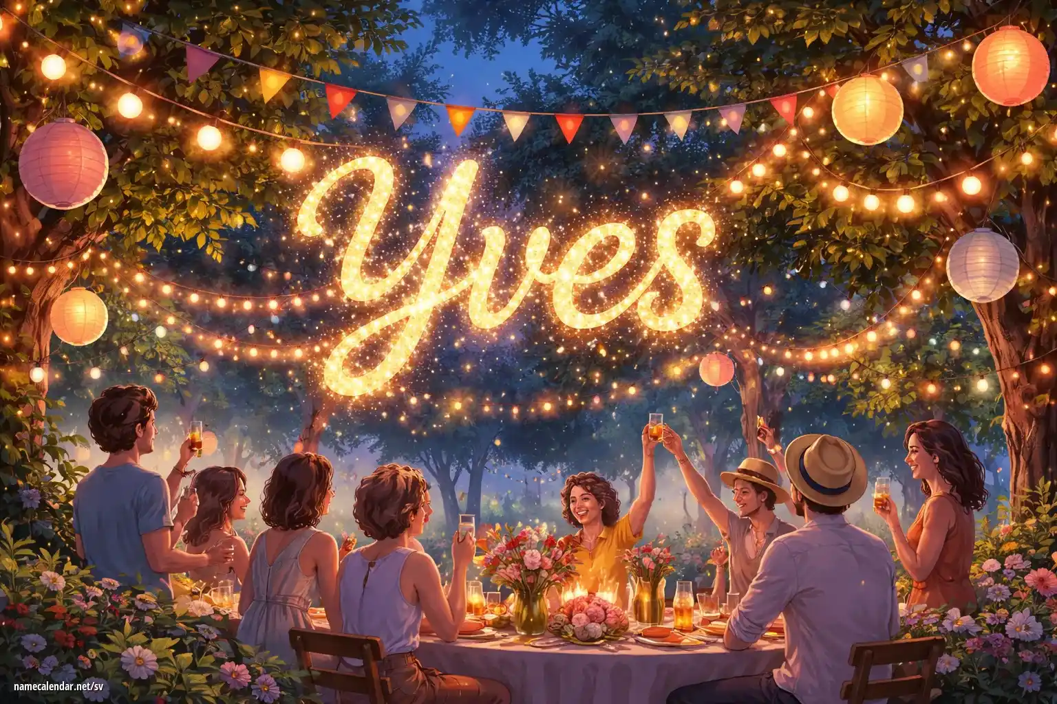 Firande av namnsdag och namn - Yves