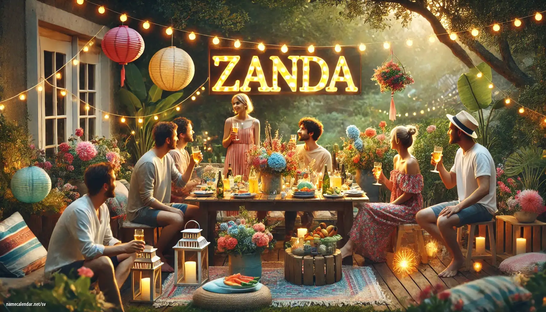 Firande av namnsdag och namn - Zanda