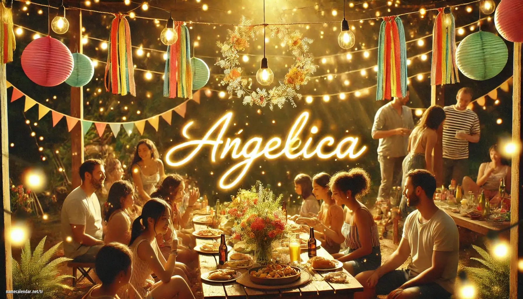İsim günü ve isim kutlaması - Ángelica