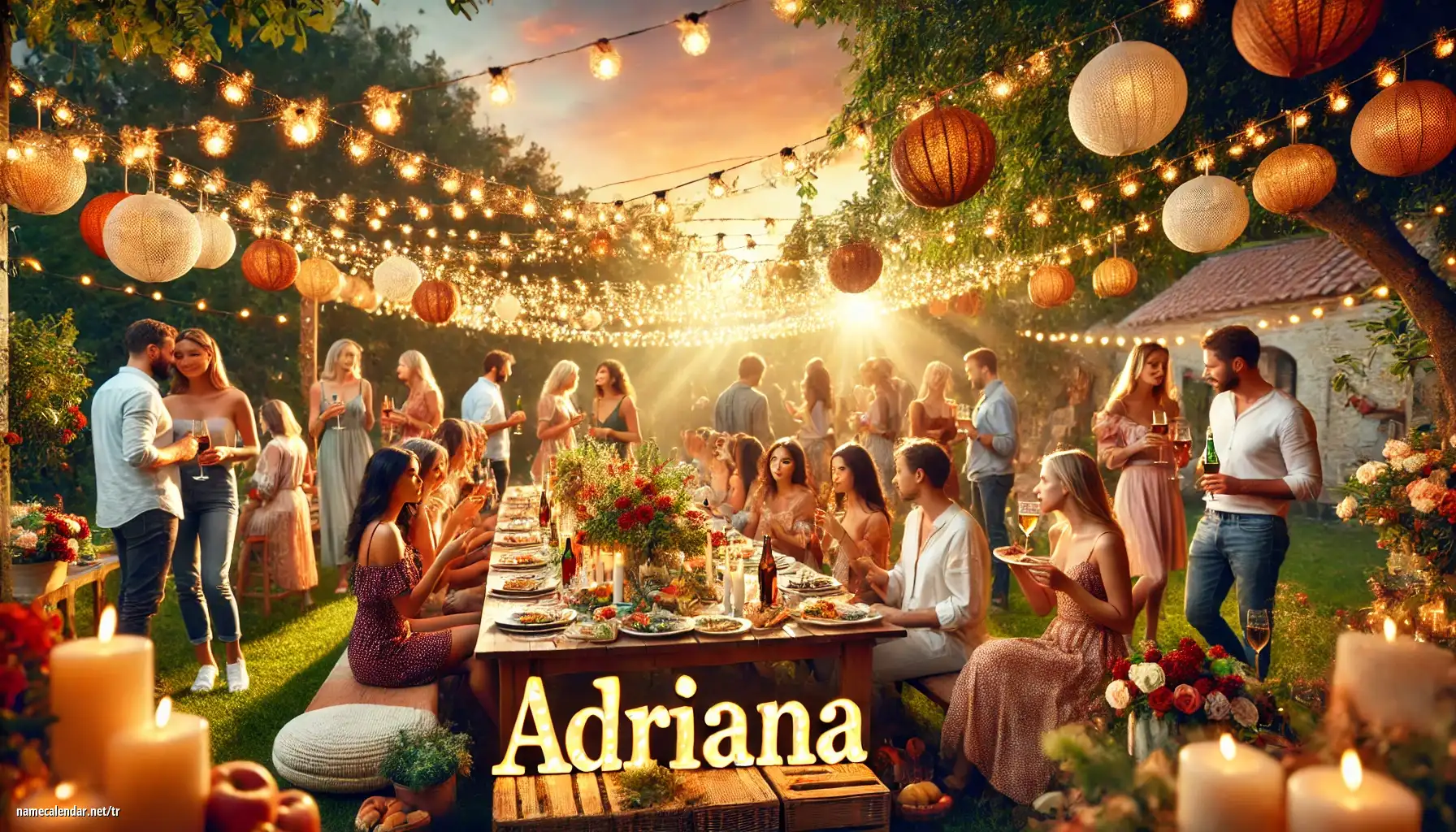 İsim günü ve isim kutlaması - Adriana