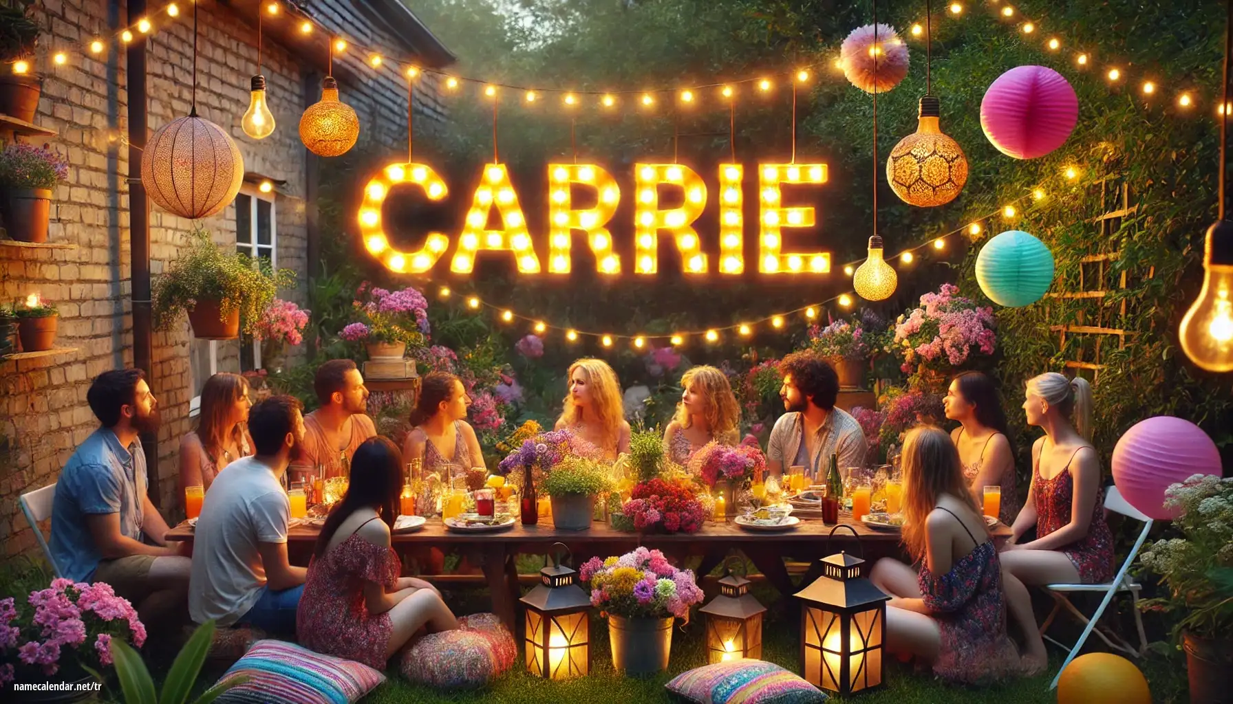 İsim günü ve isim kutlaması - Carrie