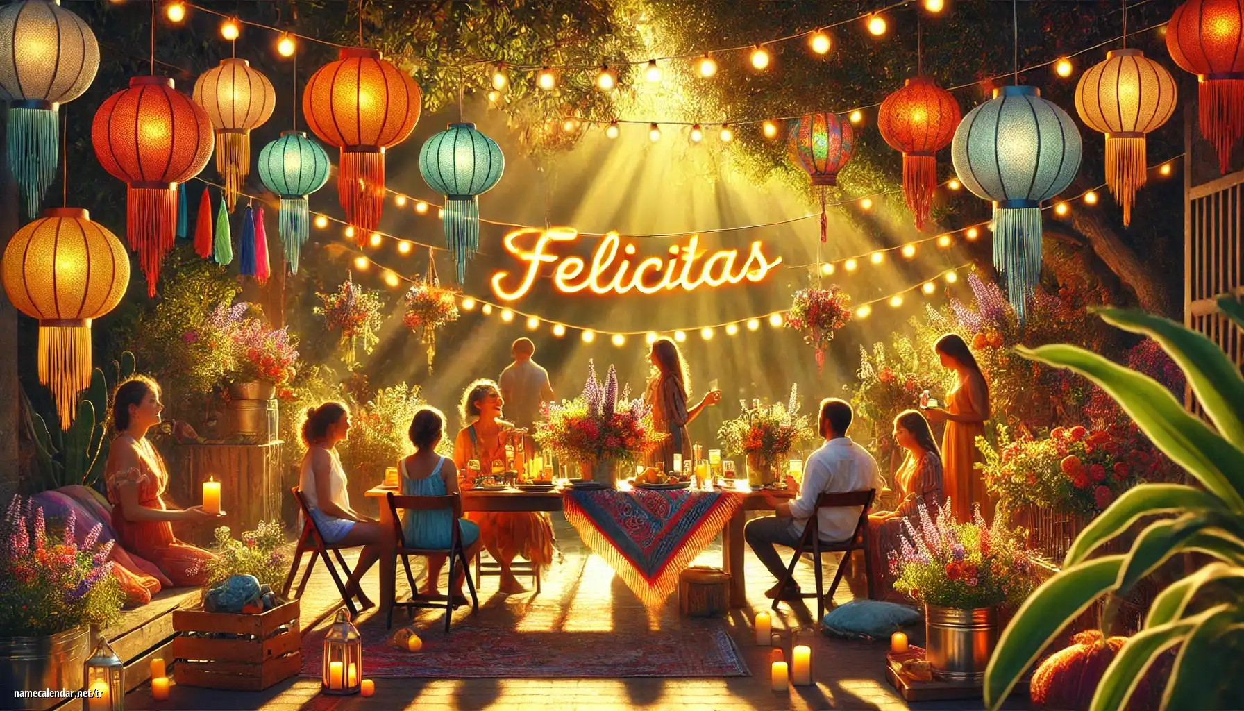 İsim günü ve isim kutlaması - Felicitas