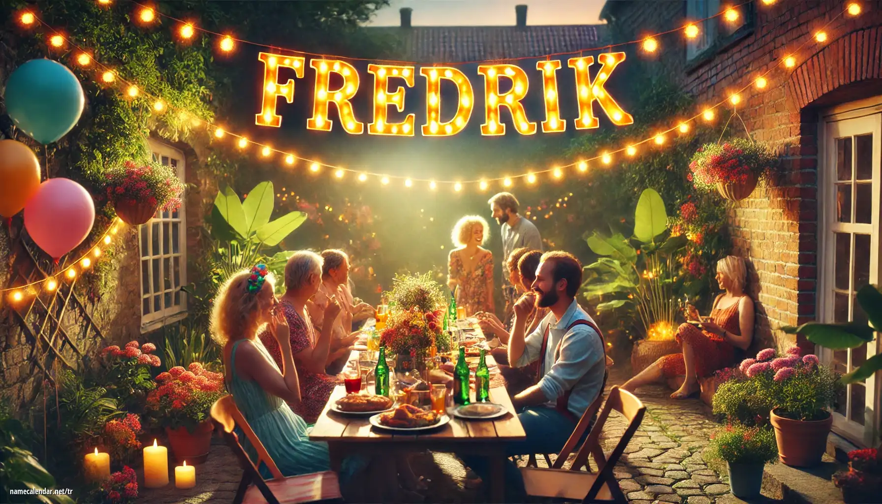 İsim günü ve isim kutlaması - Fredrik