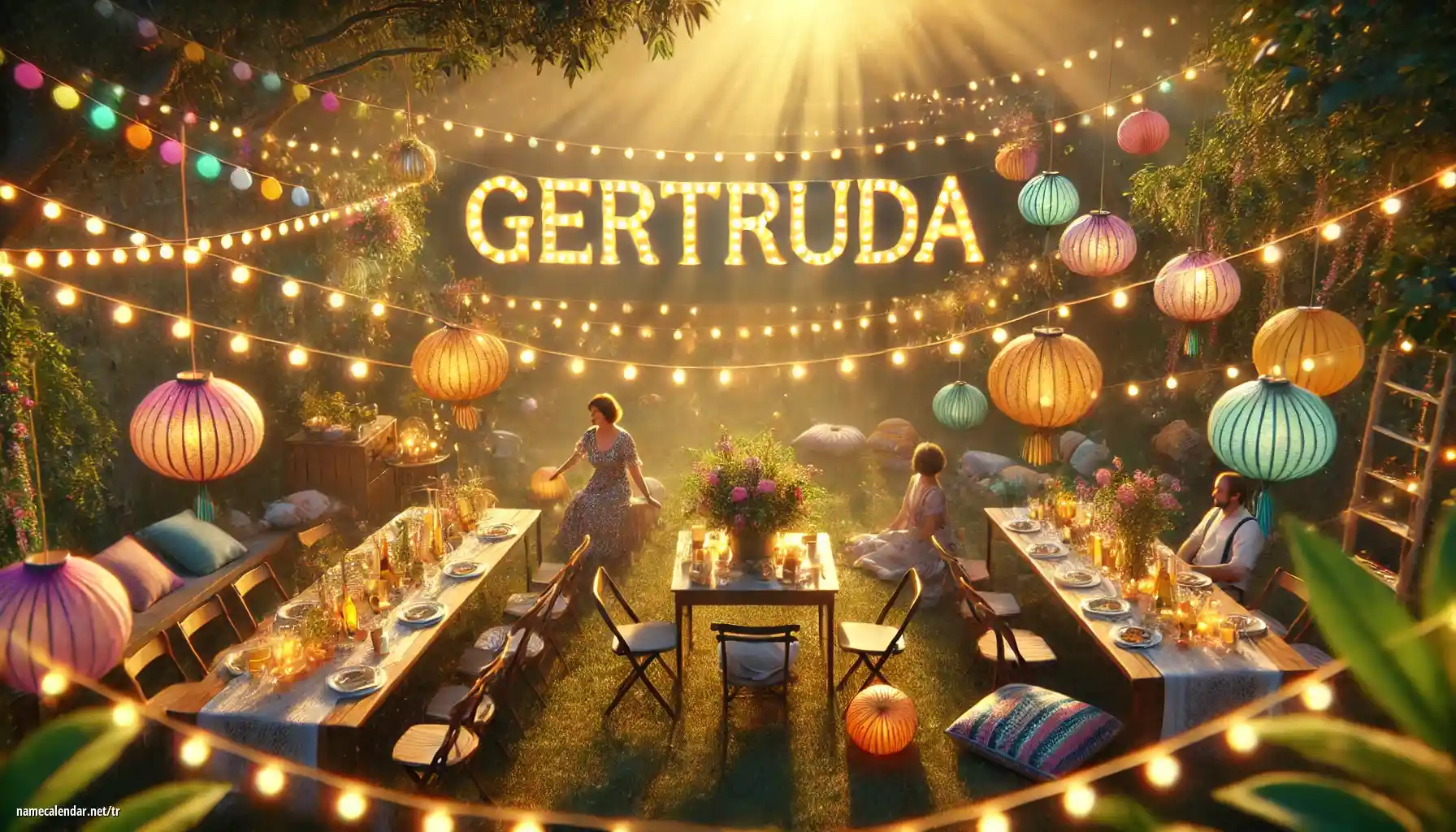 İsim günü ve isim kutlaması - Gertrúda